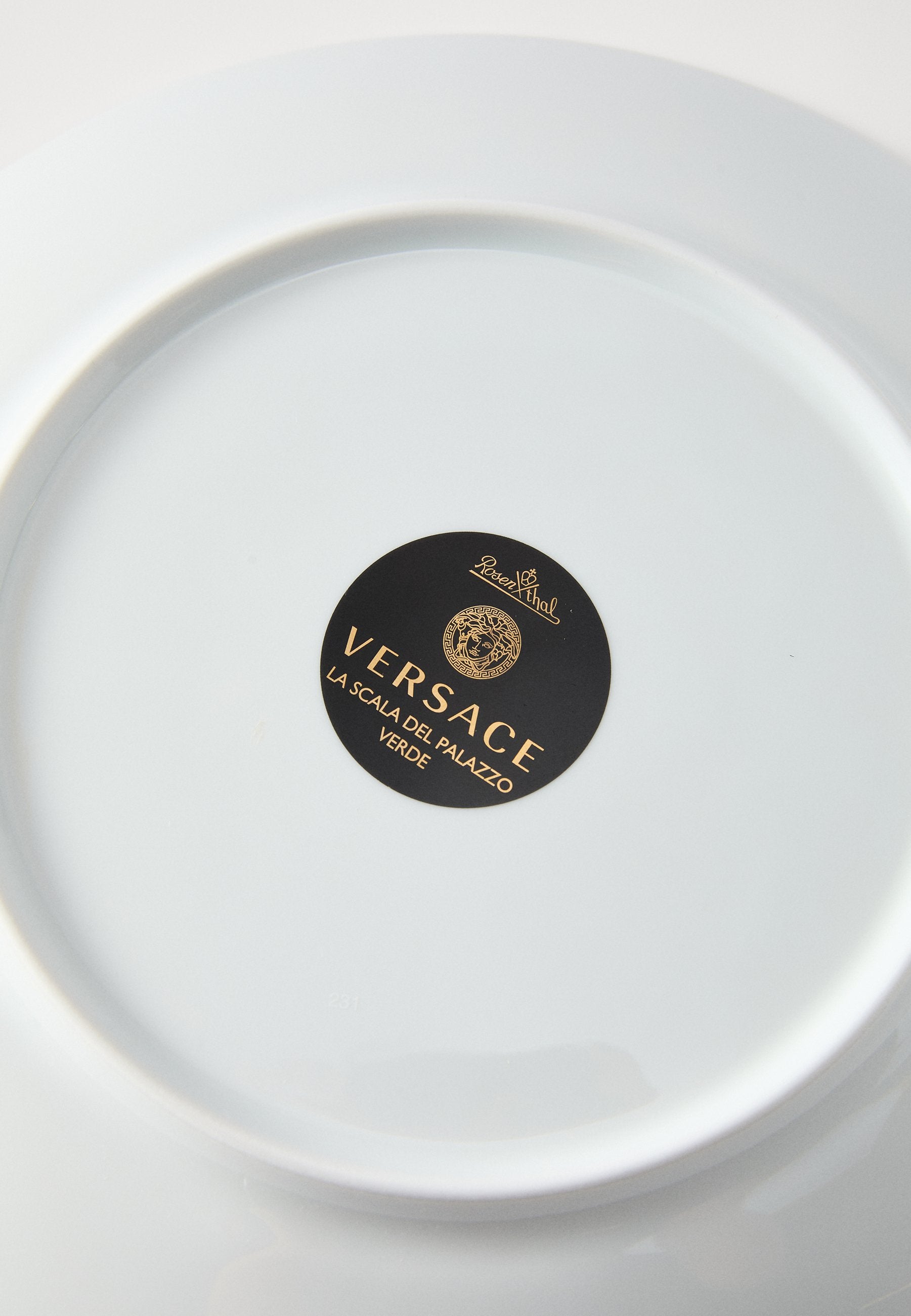 PLATE  - Plate - scala palazzo verde
