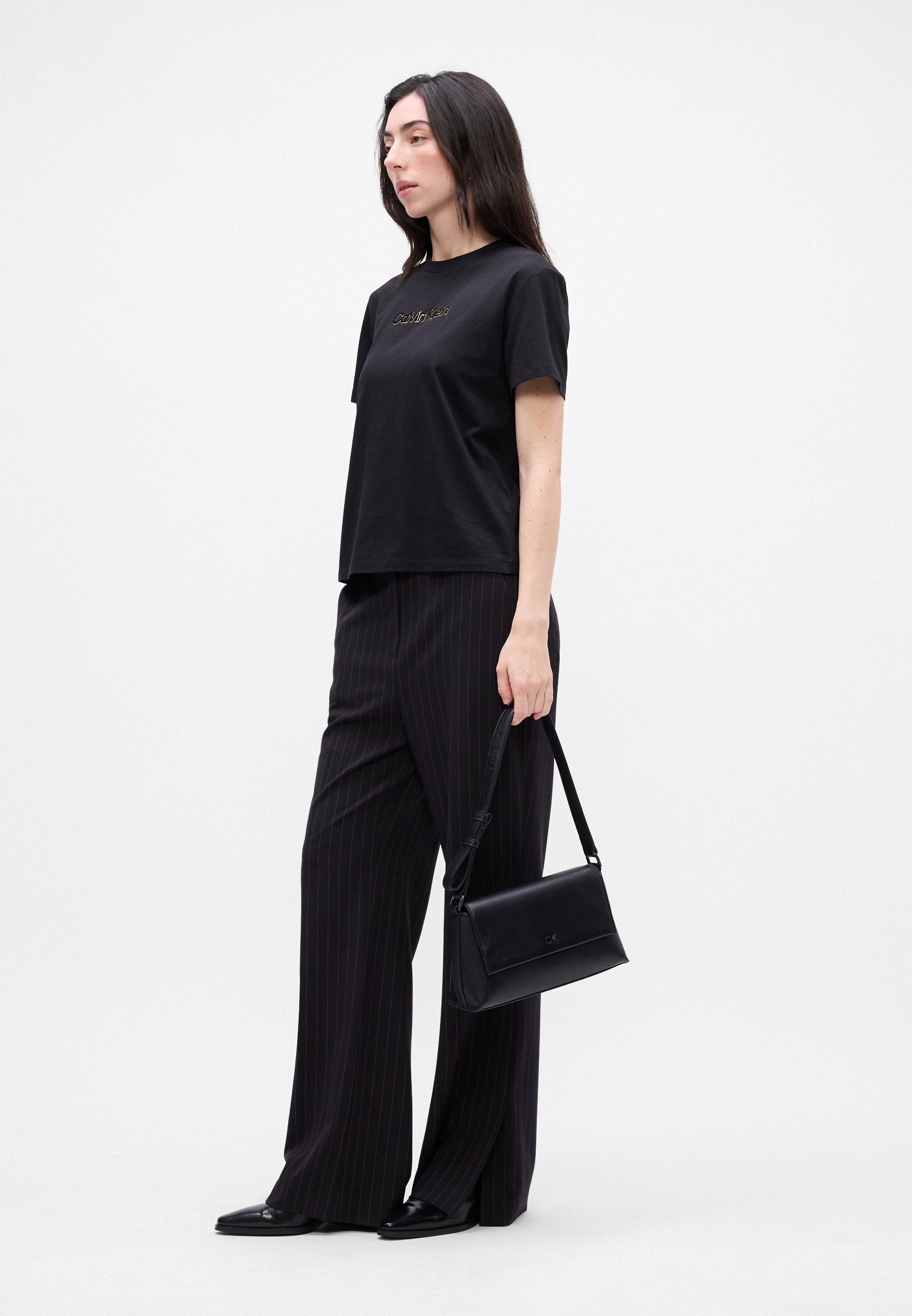 CLASSIC TEE - Print T-shirt - black