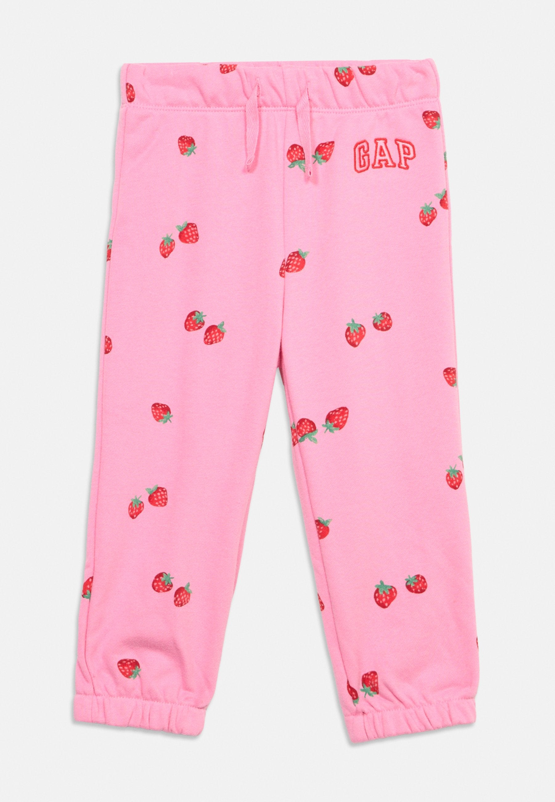 LOGO - Tracksuit bottoms - parisian pink