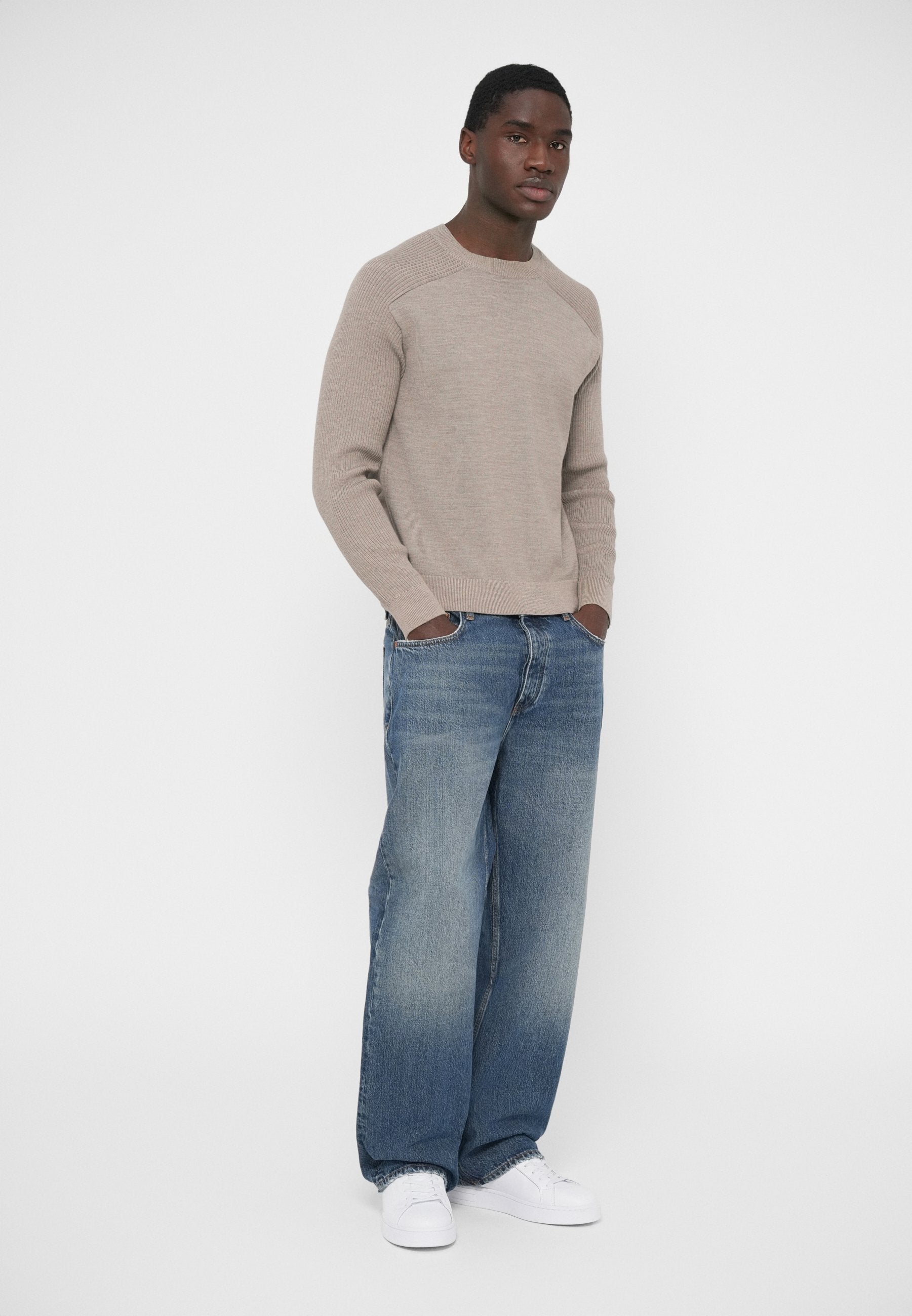 Jumper - driftwood melange