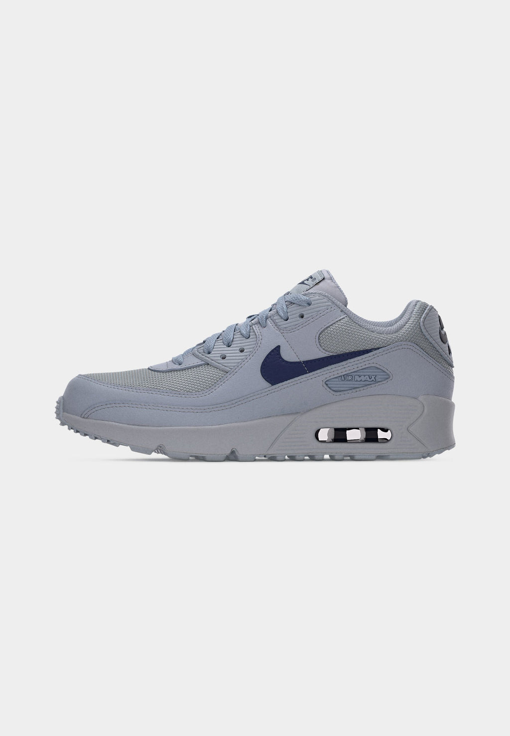 AIR MAX 90 UNISEX - Baskets - wolf grey/midnight navy