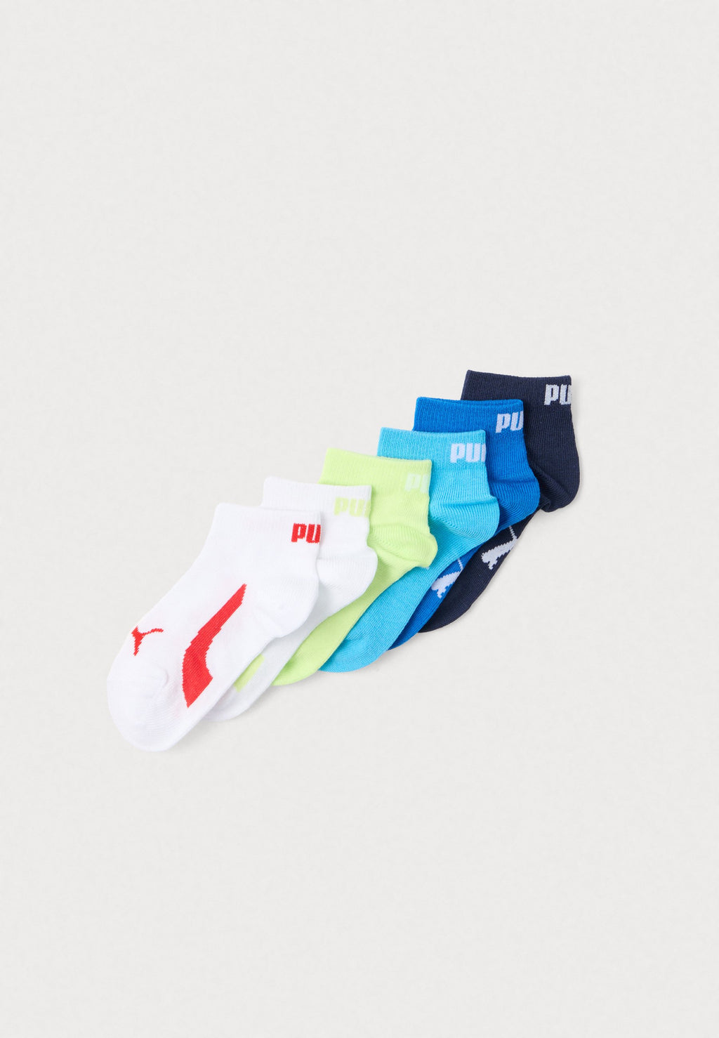 LOT DE 6 PAIRES DE CHAUSSETTES ENFANT QUARTER UNISEXE - Chaussettes - multicolore