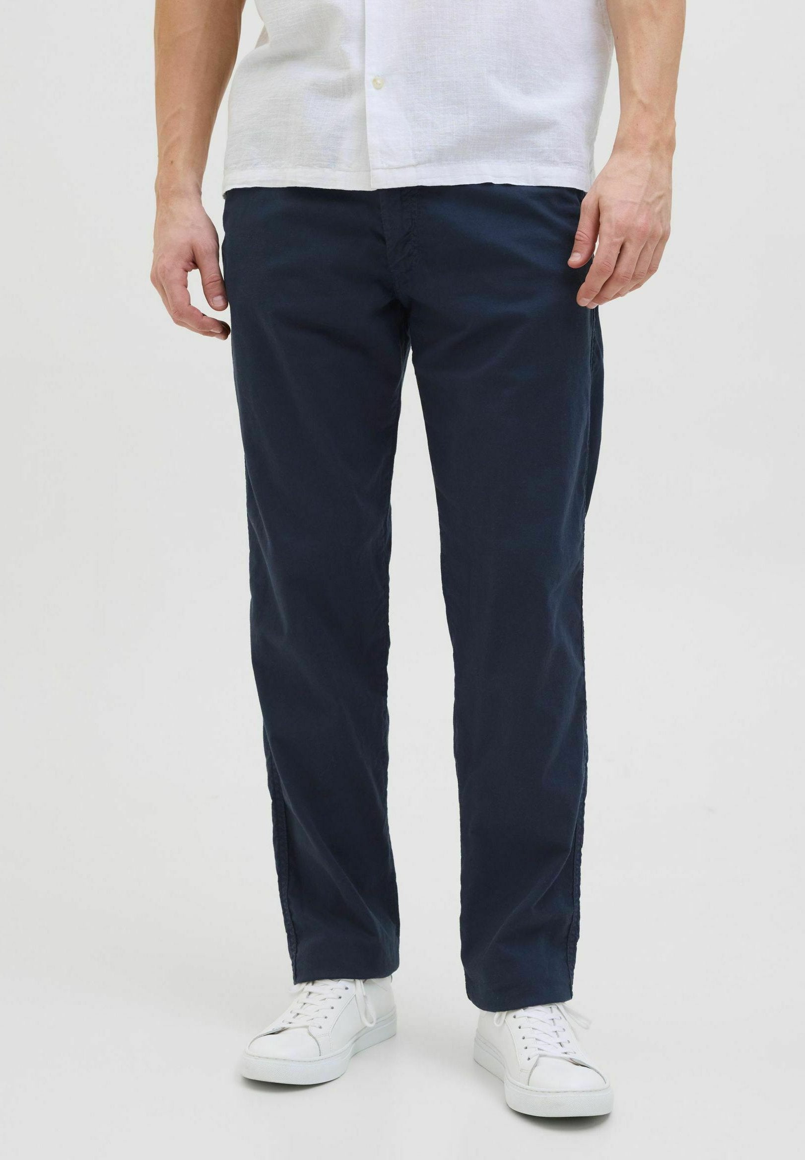 Joggers Relaxed Fit - Trousers - dark navy