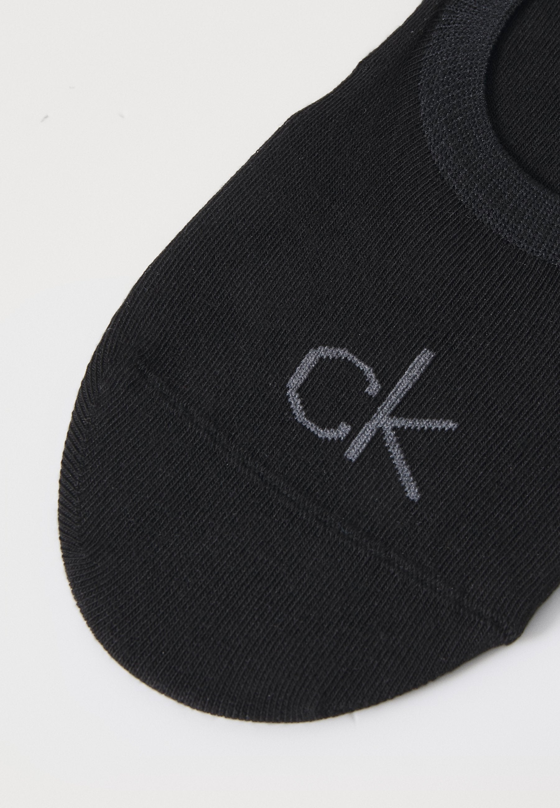 CHAUSSETTES FANTAISIE HAUTE COUPE FEMME LOT DE 2 - Chaussettes invisibles - noir