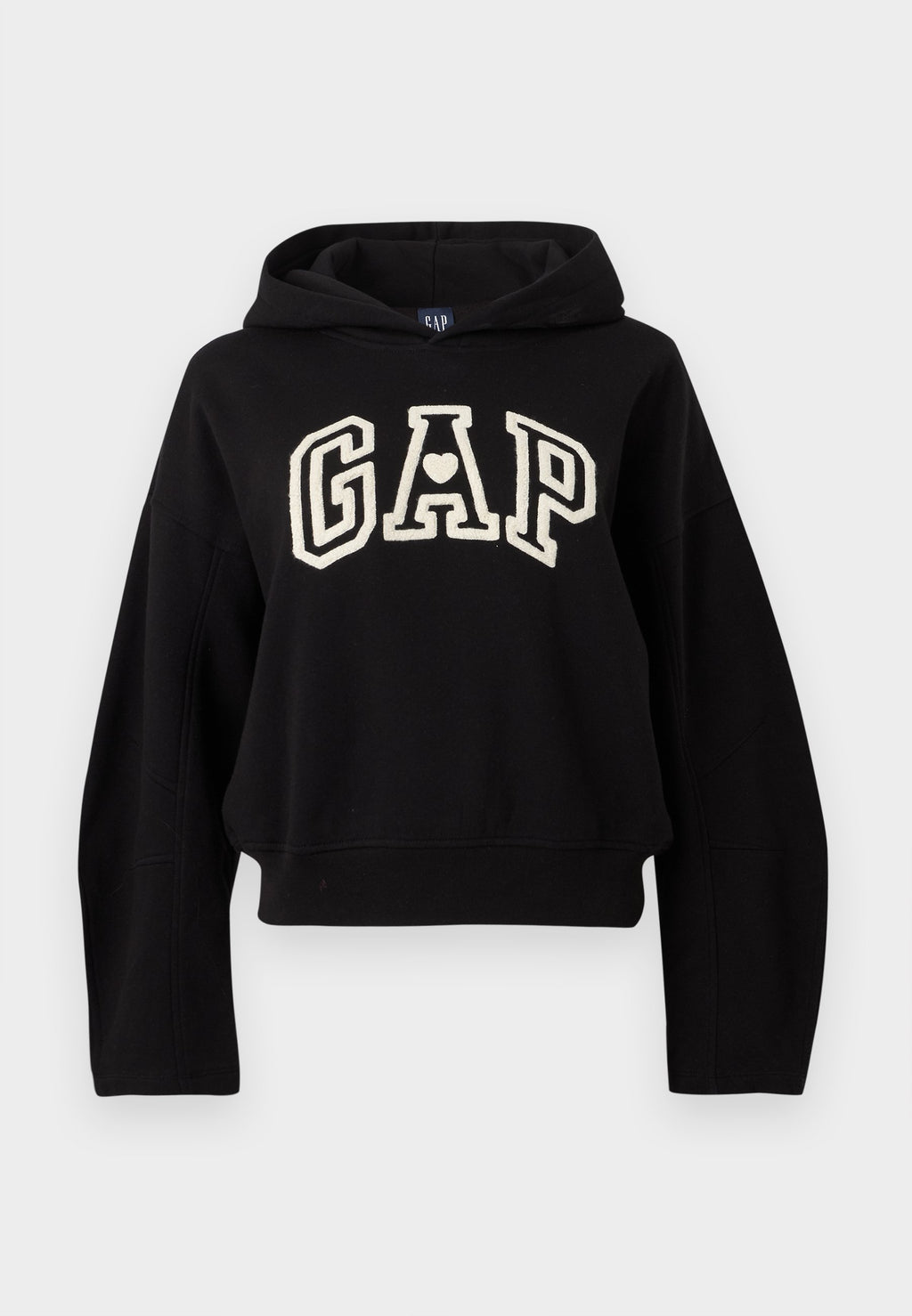 LOGO BARREL HOODIE - Hoodie - black