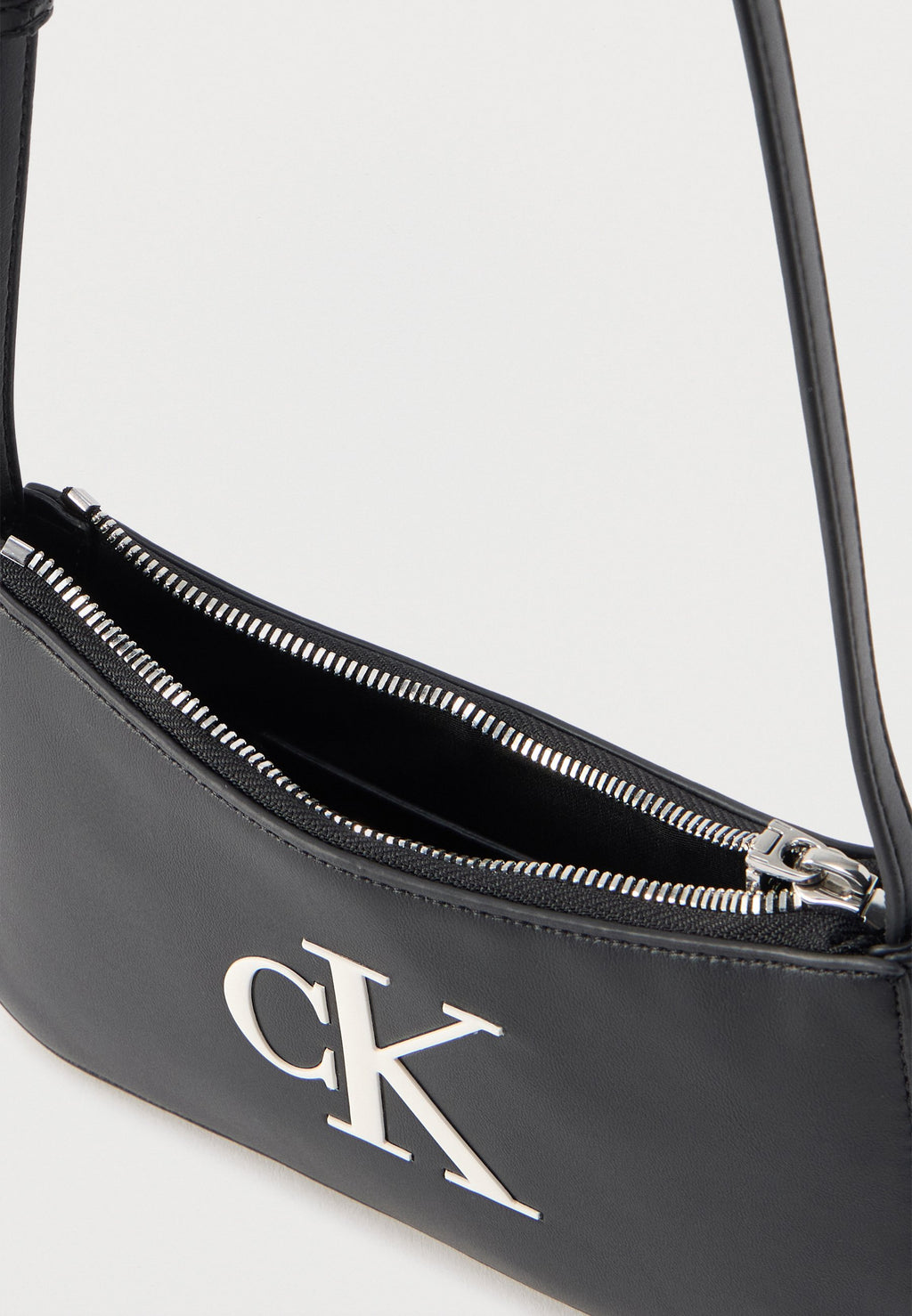 BOLD MINI BAG - Cross body bag - black/white