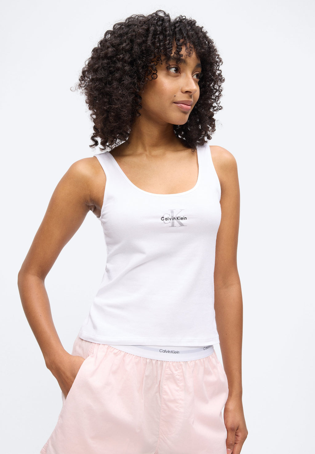TANK COTTON STRETCH - Undershirt - classic white