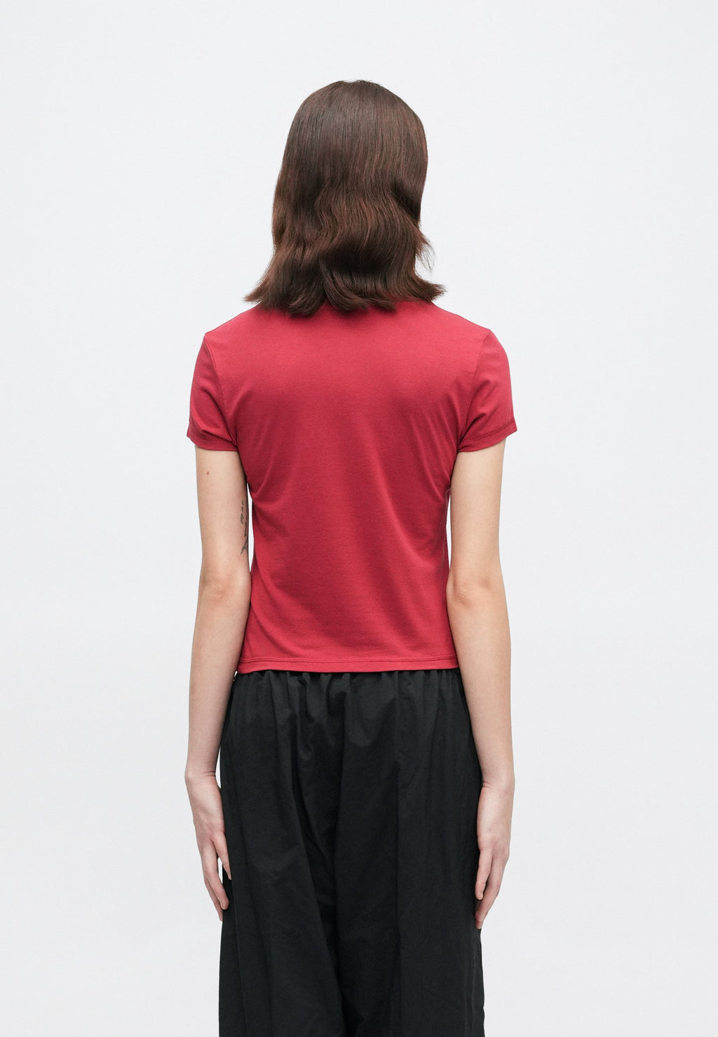 Print T-shirt - team crimson