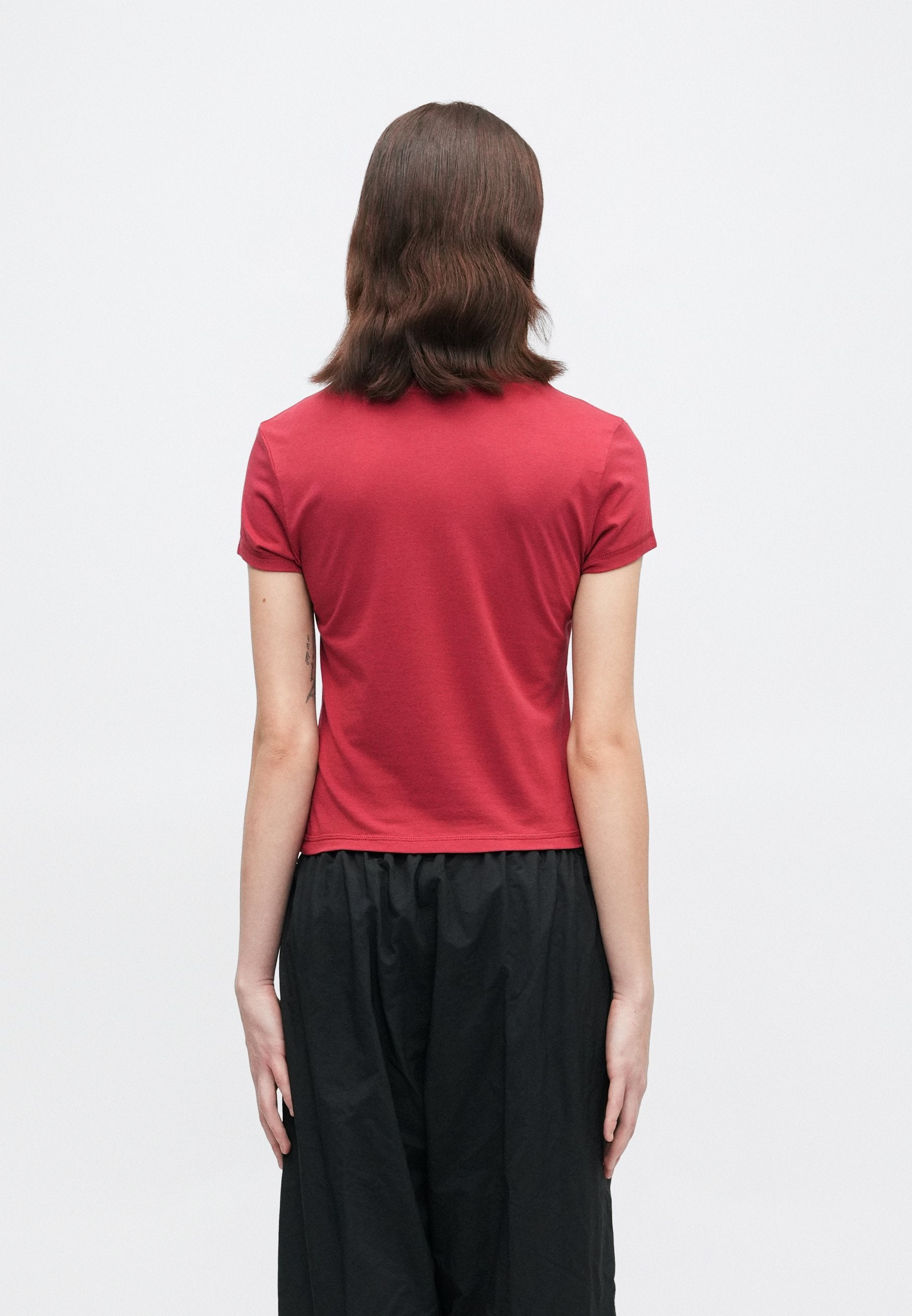 Print T-shirt - team crimson