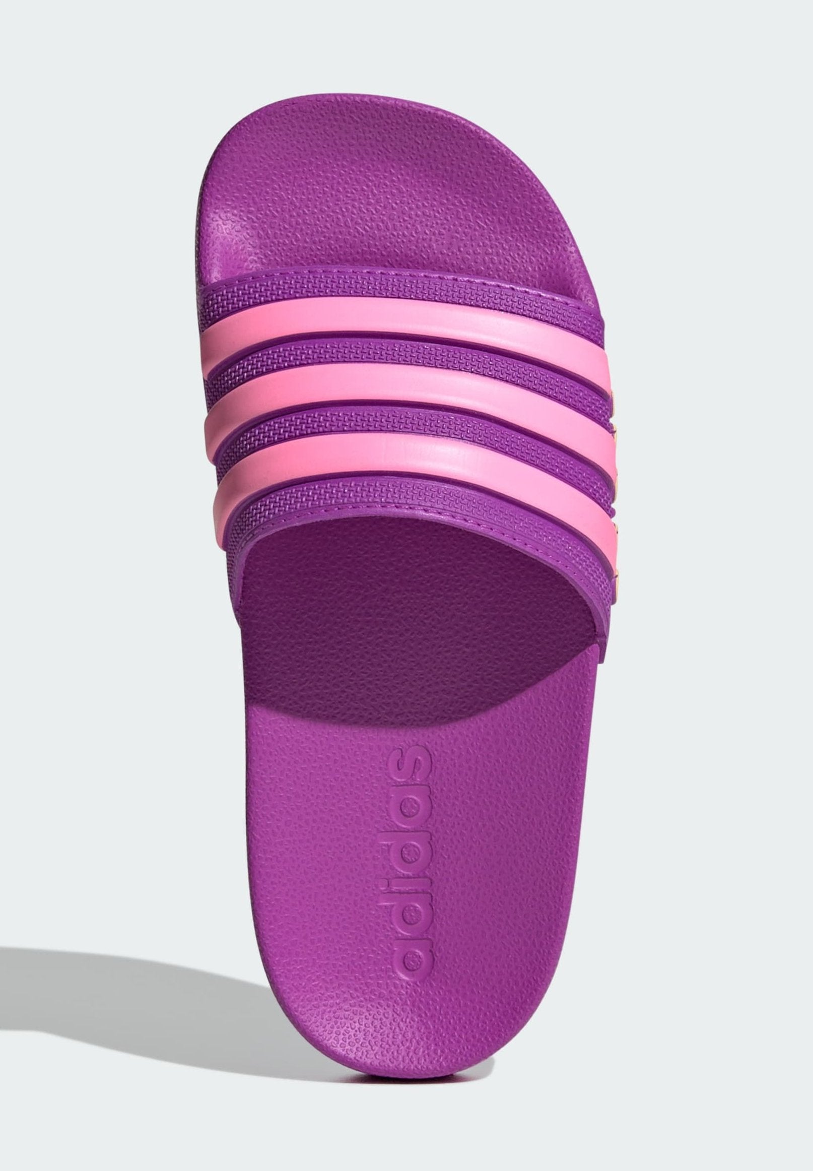 ADILETTE SHOWER UNISEX - Havuz terliği - mor renk patlaması   tatlı pembe   yarı buzlu mandalina