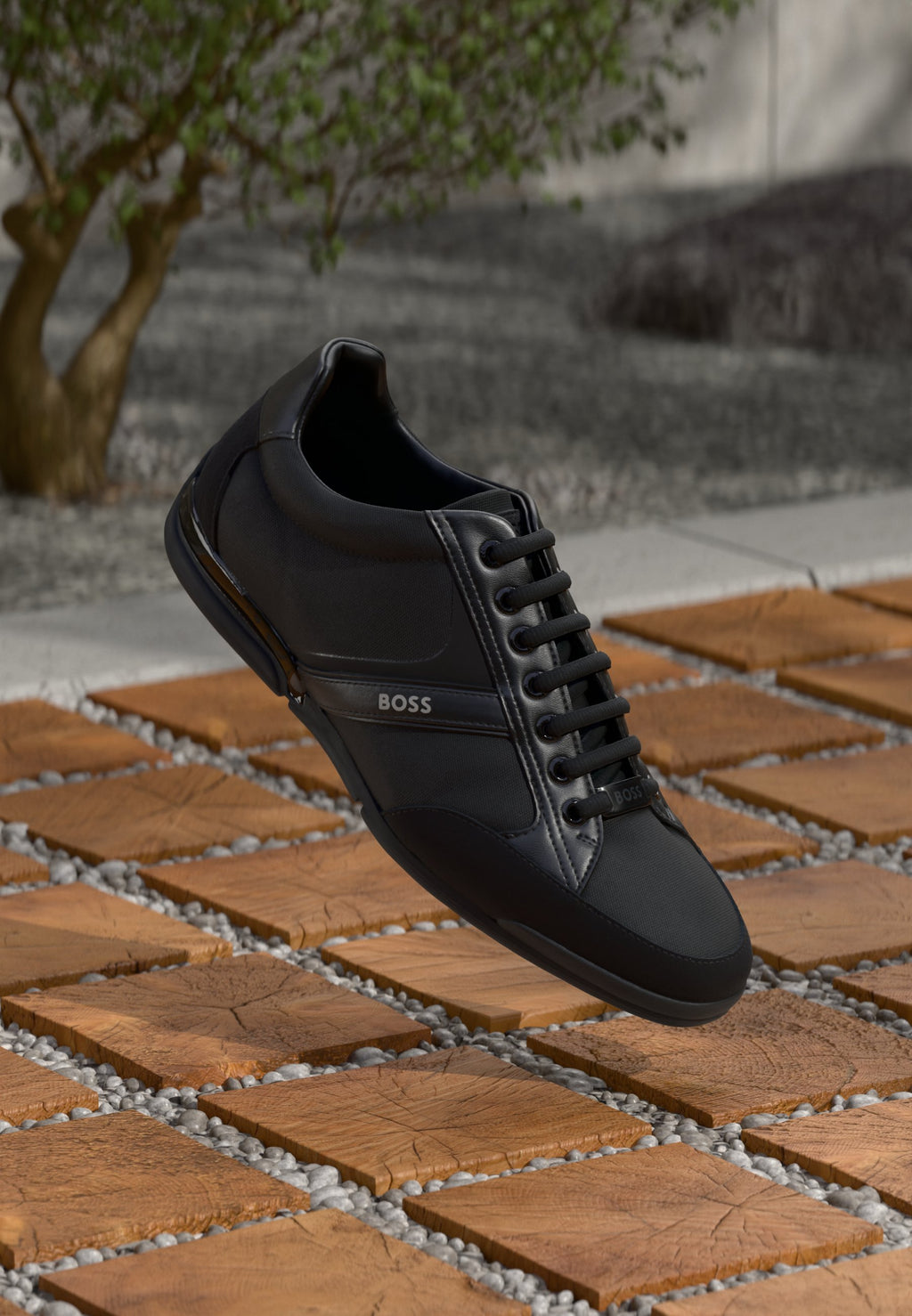 SATURN - Trainers - black