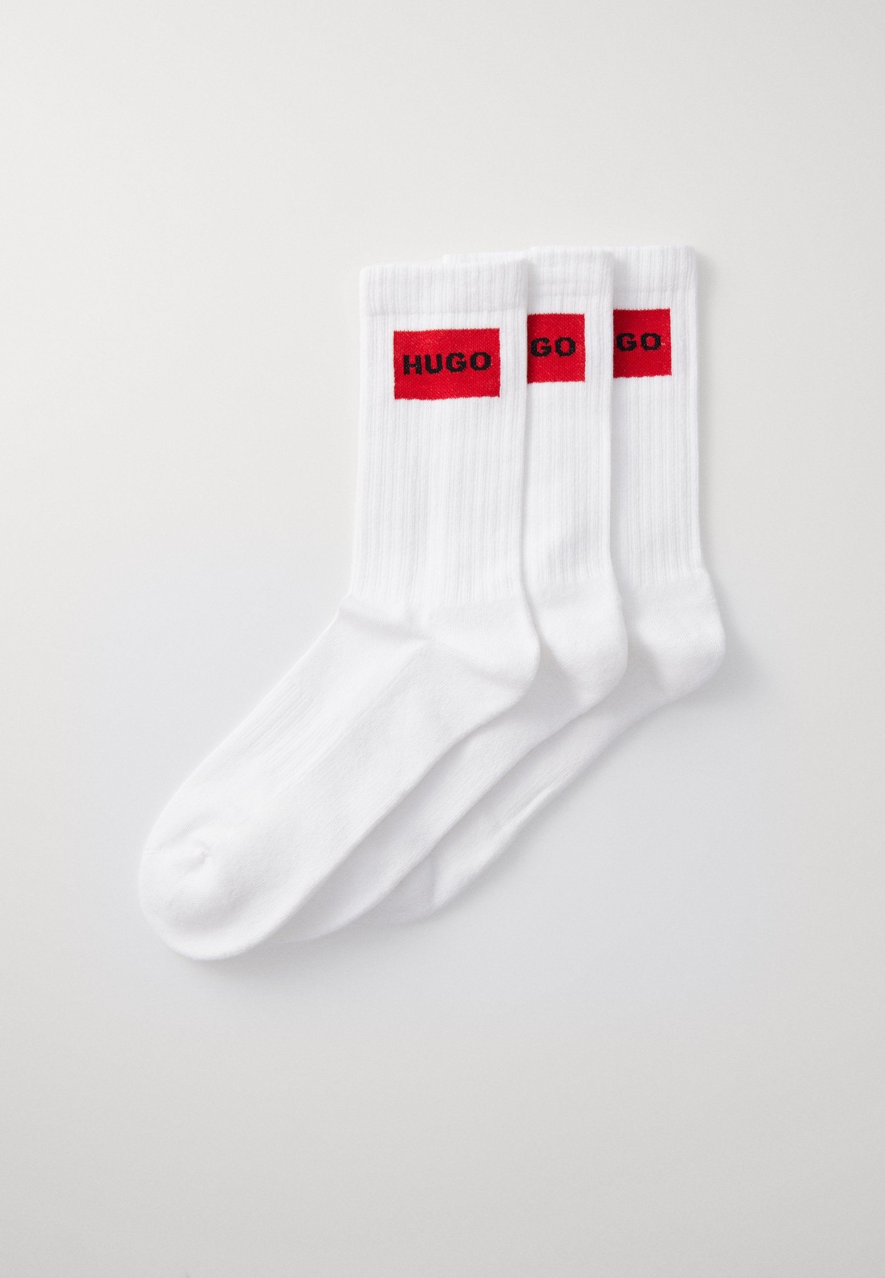 LOT DE 3 ÉTIQUETTES - Chaussettes - blanc