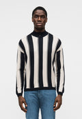 Jumper - navy/light beige