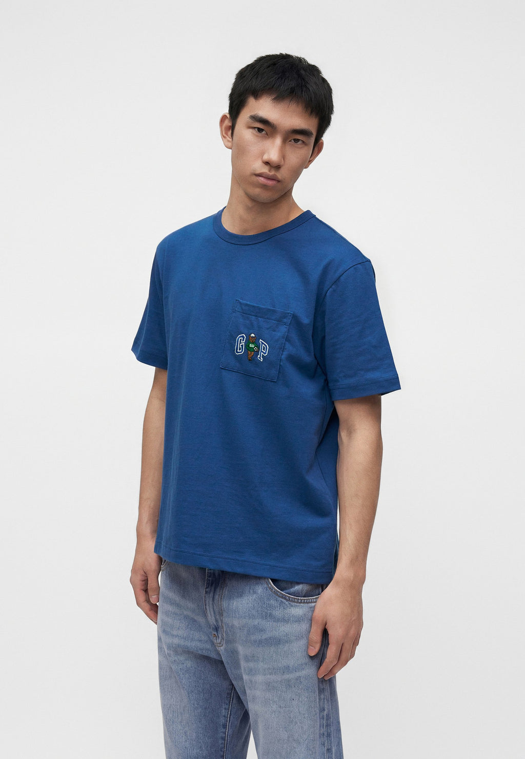 BRANNAN - Basic T-shirt - blue