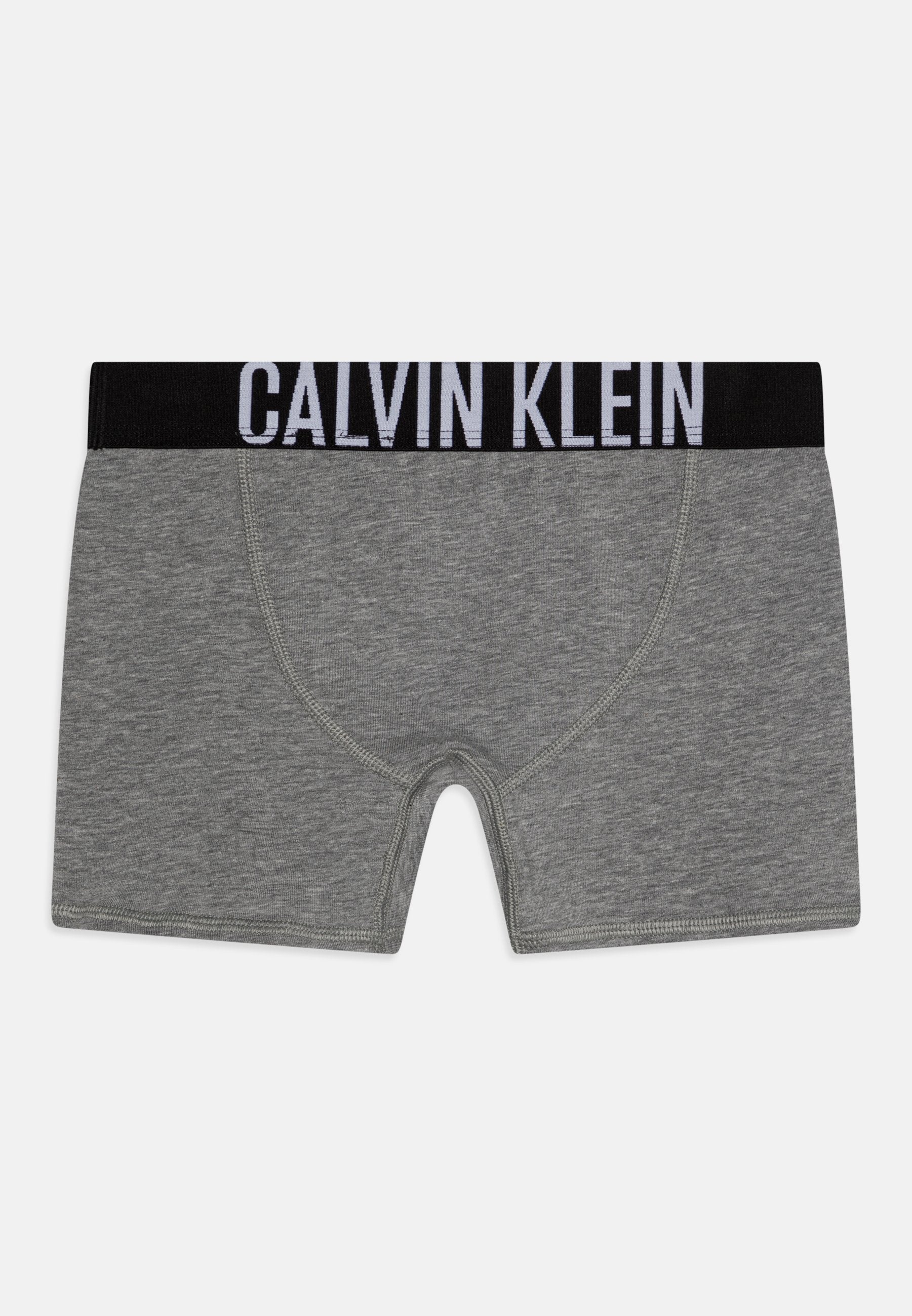 BRIEF 2 PACK - Boxer briefs - black/grey heather