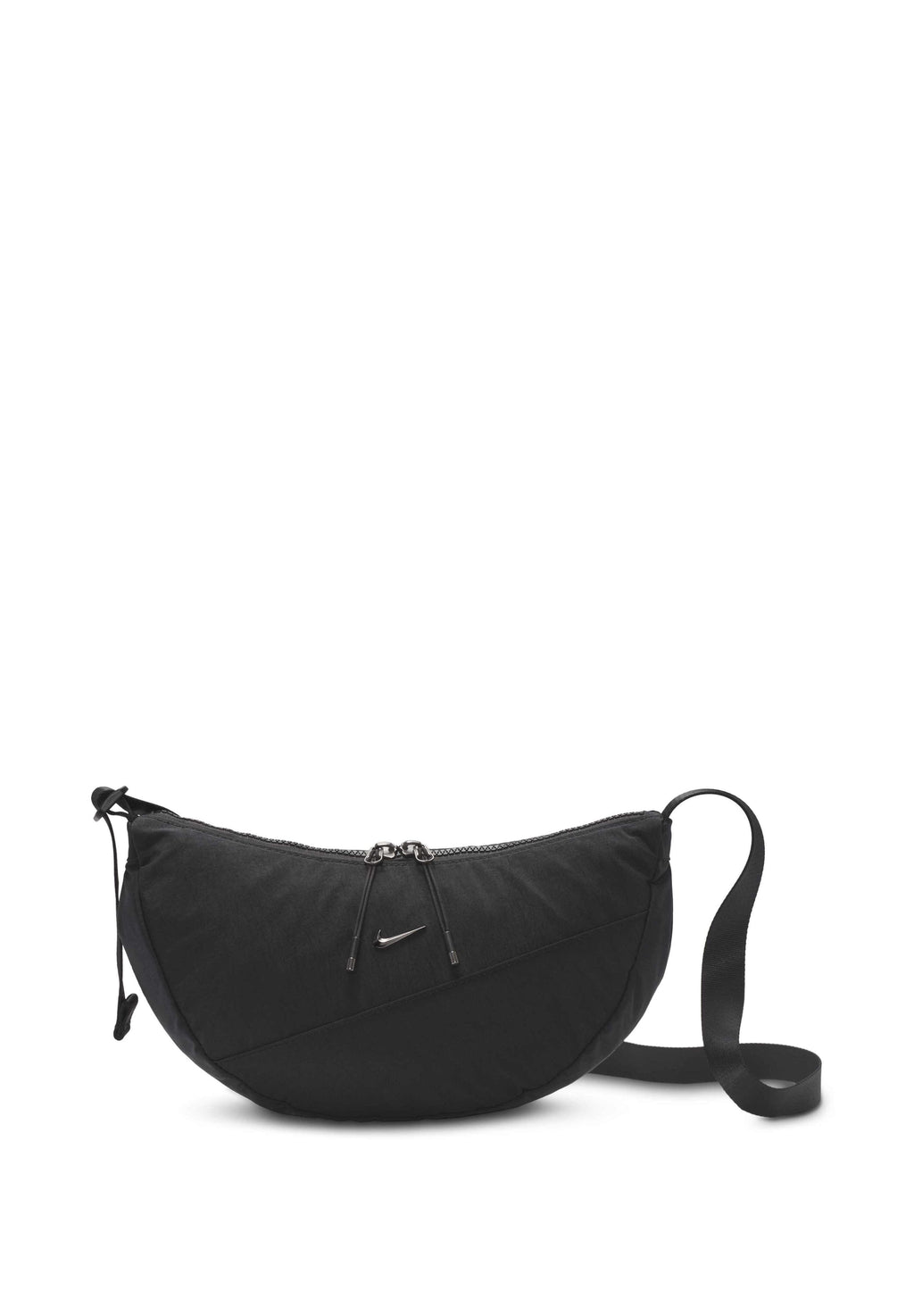 AURA CRESCENT CROSSBODY UNISEX - Cross body bag - black/gunmetal