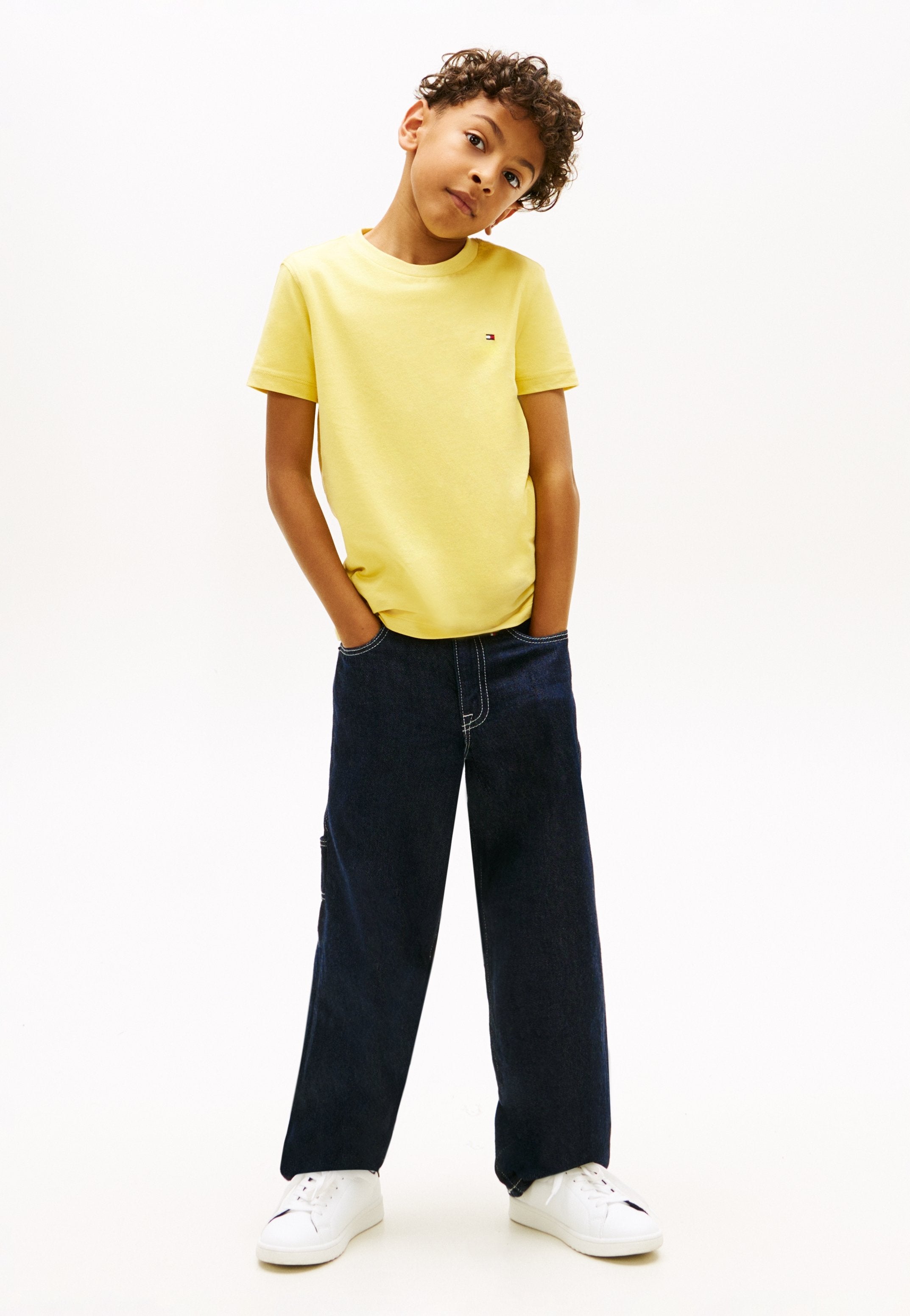 ESSENTIAL TEE UNISEX - Basic T-shirt - yellow dahlia