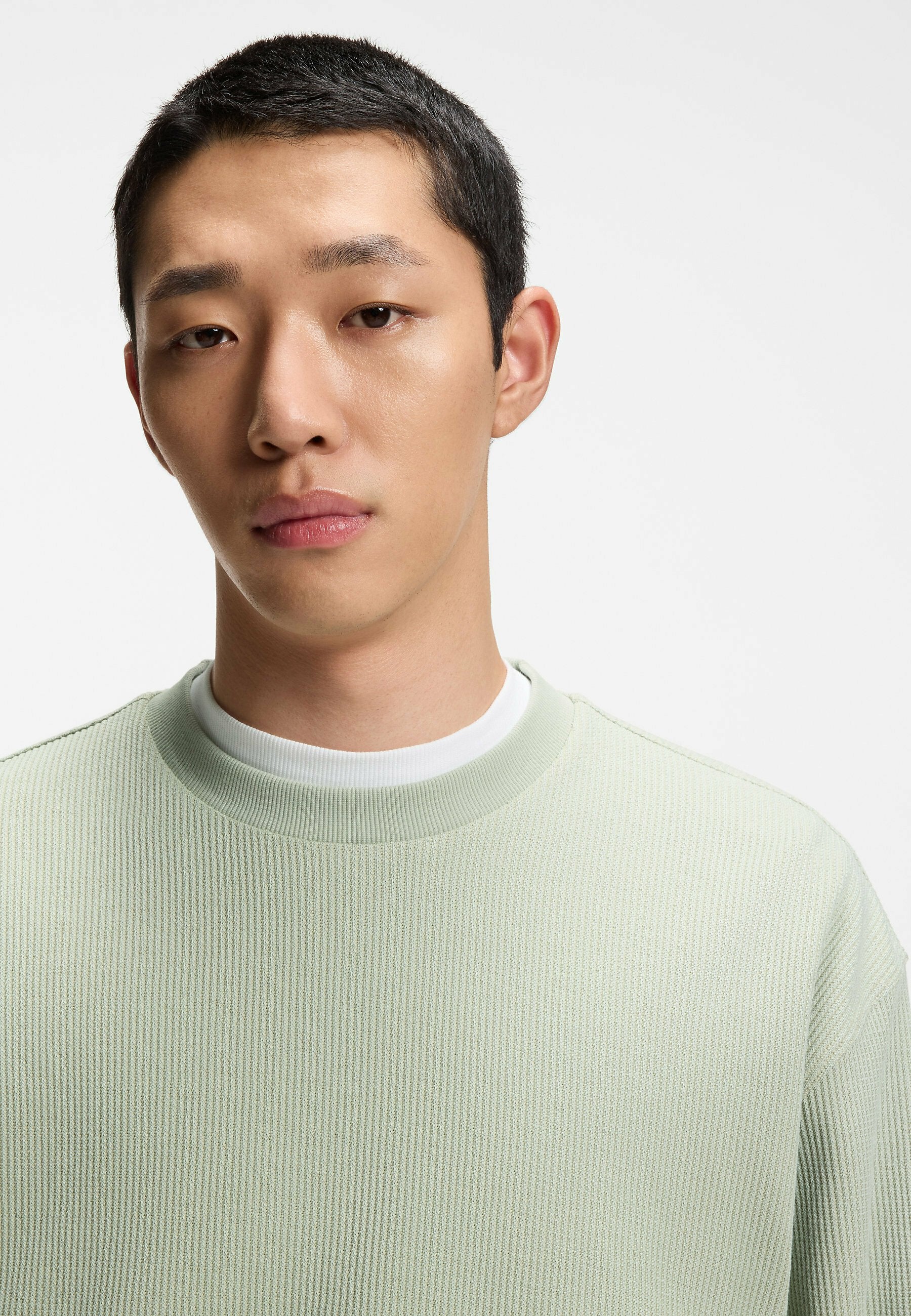 NUWOLO - Long sleeved top - open green