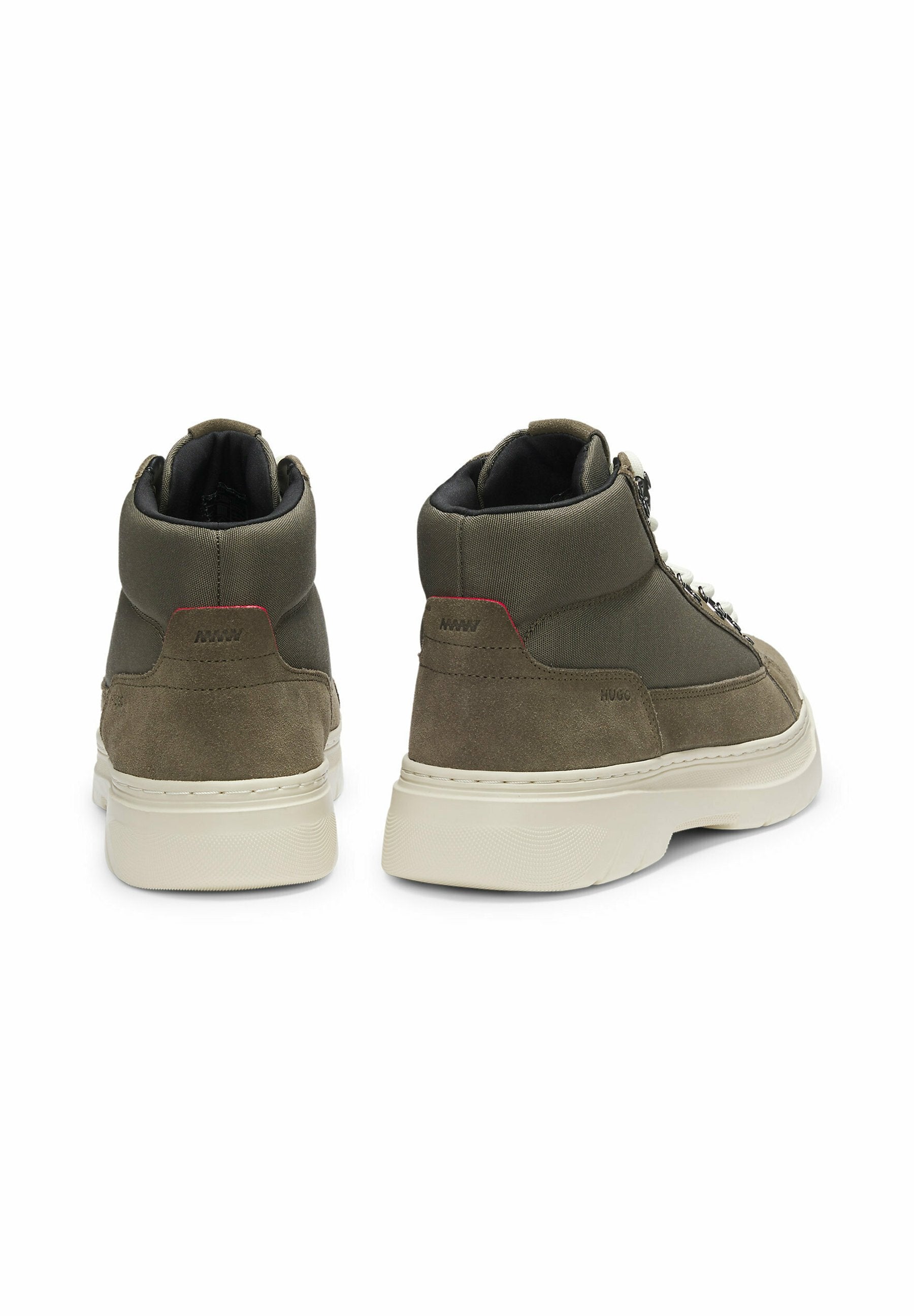 URIAN HALB - High-top trainers - open green nine