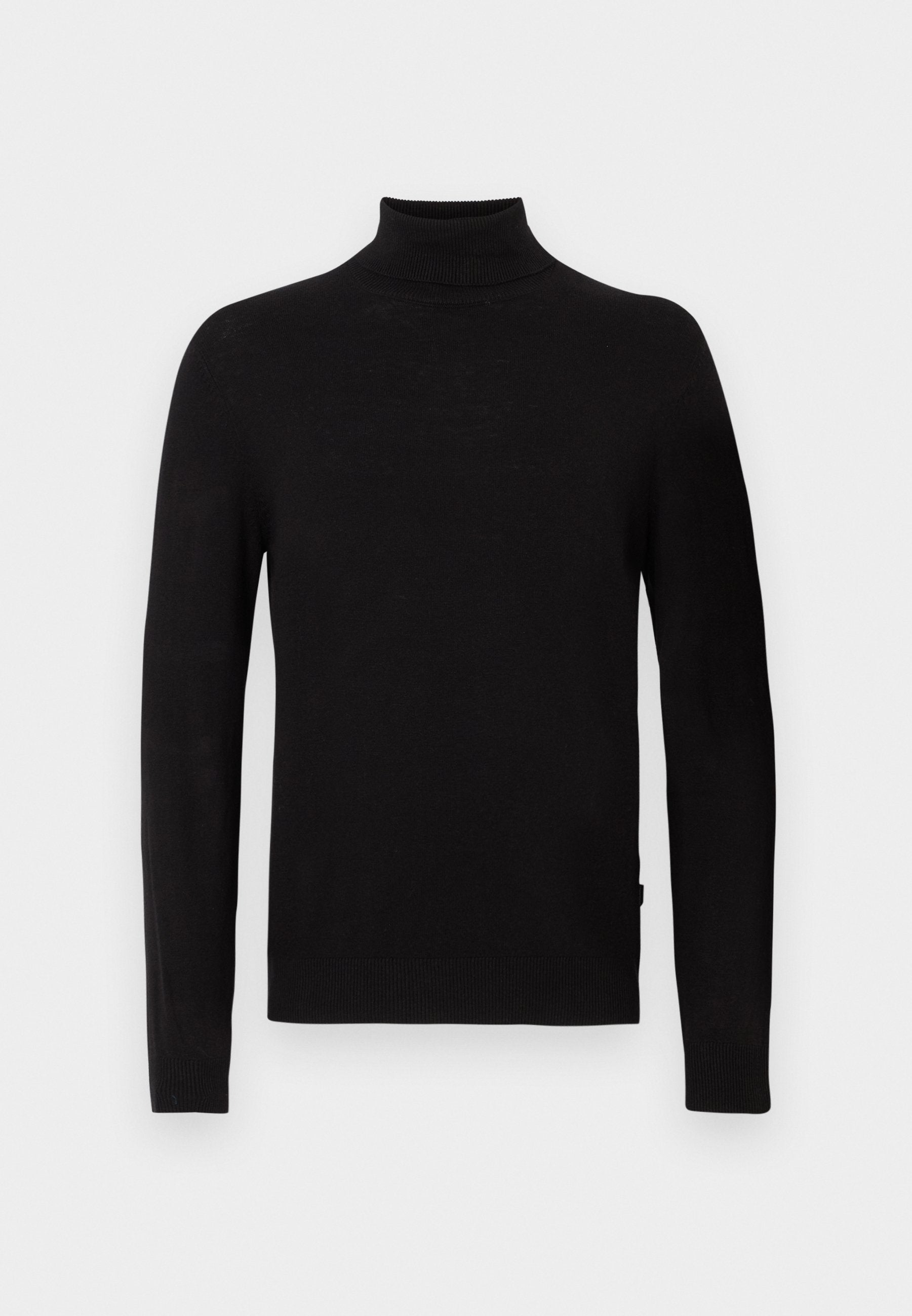 JJEEMIL ROLL NECK - Jumper - schwarz