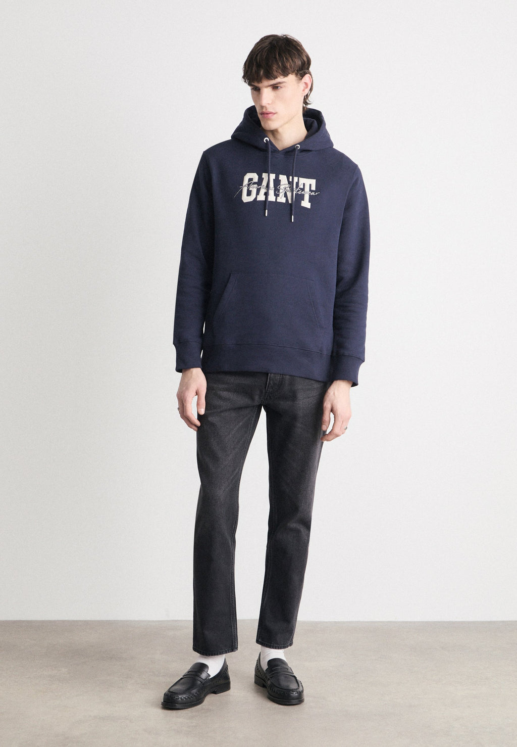 JONAH - Straight leg jeans - dark grey