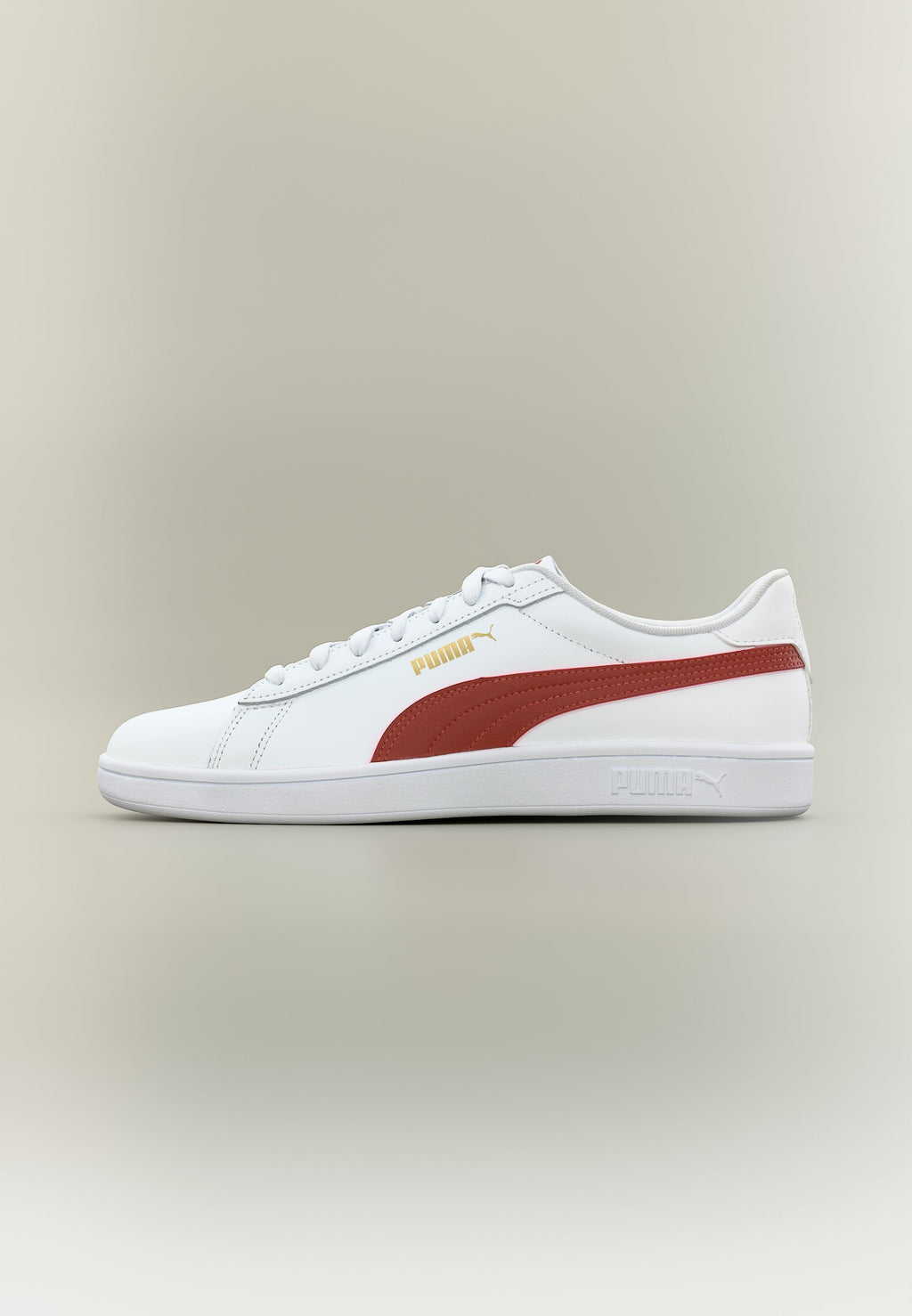 SMASH 3.0 UNISEX - Trainers - white/bordeaux red