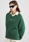 Sweat-shirt - sapin/albâtre