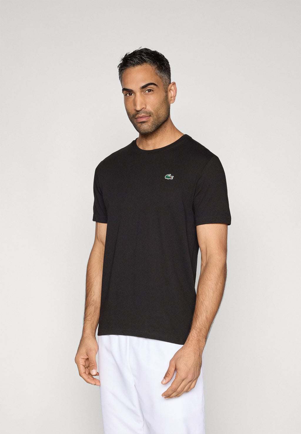 DOUBLE CROC - T-shirt de sport - noir/mâche