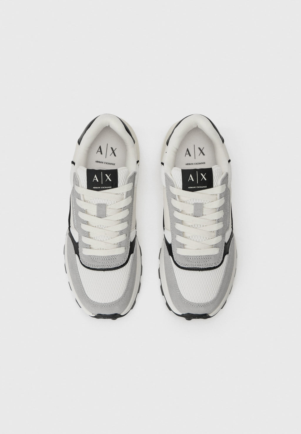 Trainers - off white/gray