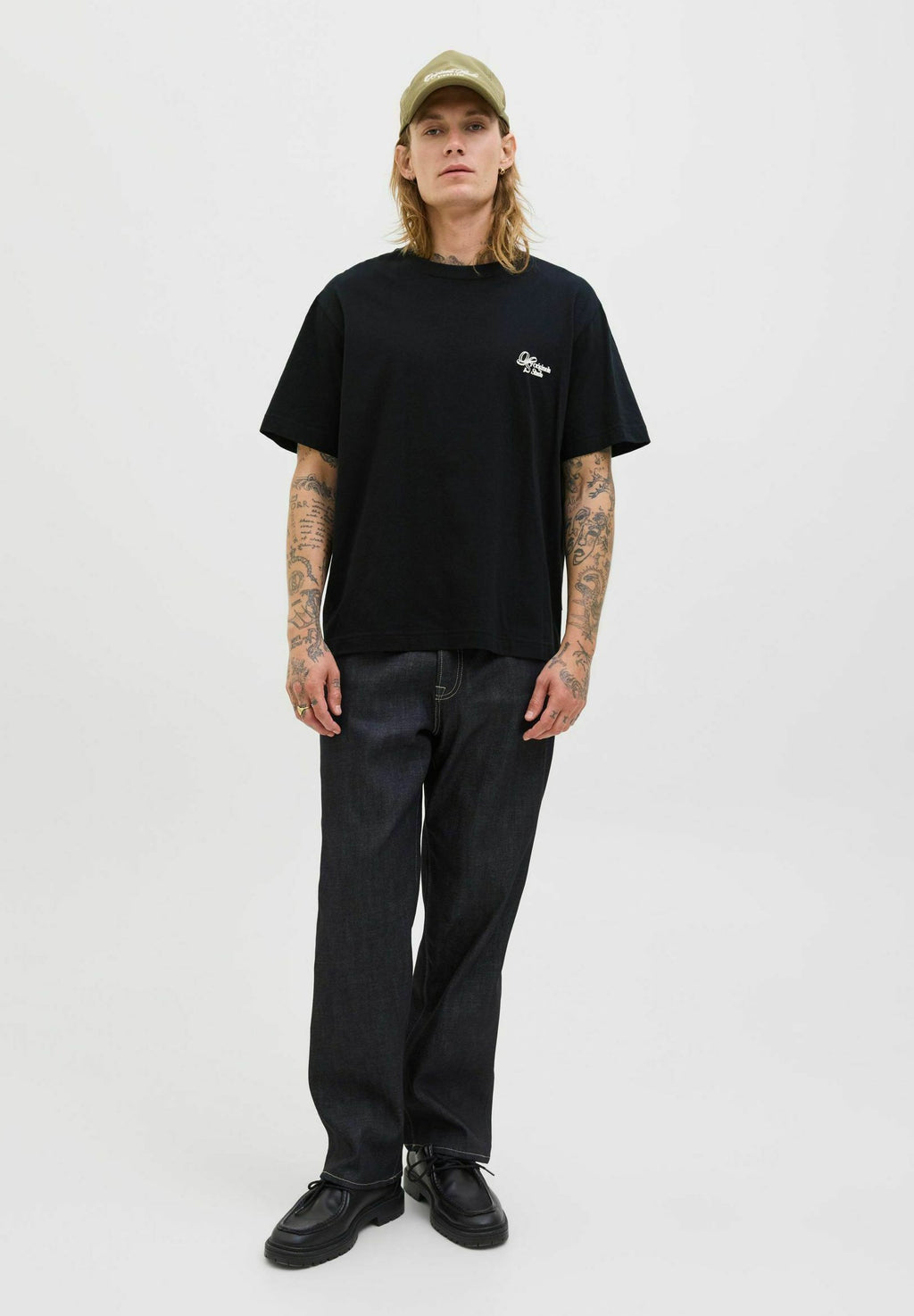 T- - Print T-shirt - black