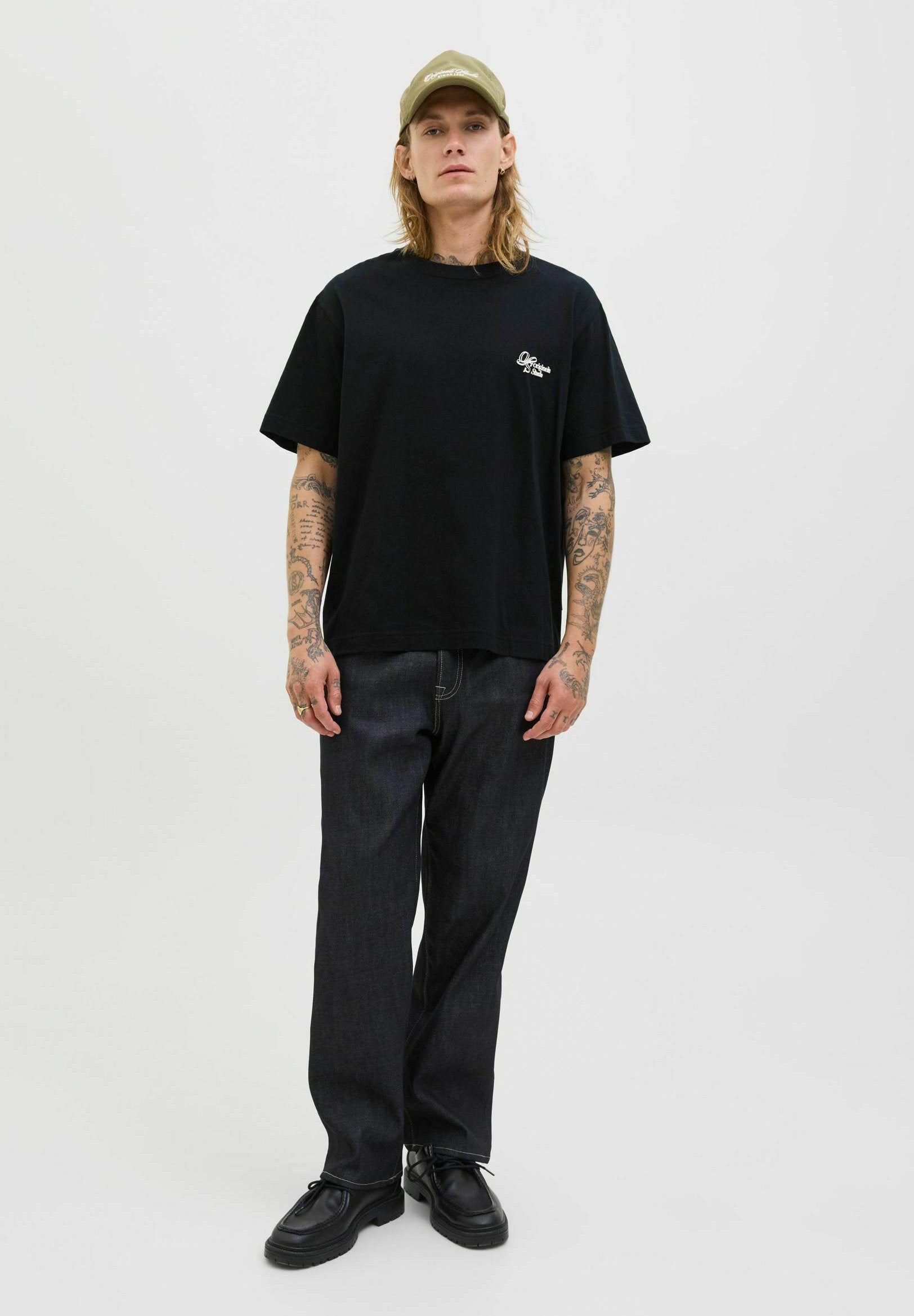 T- - Print T-shirt - black
