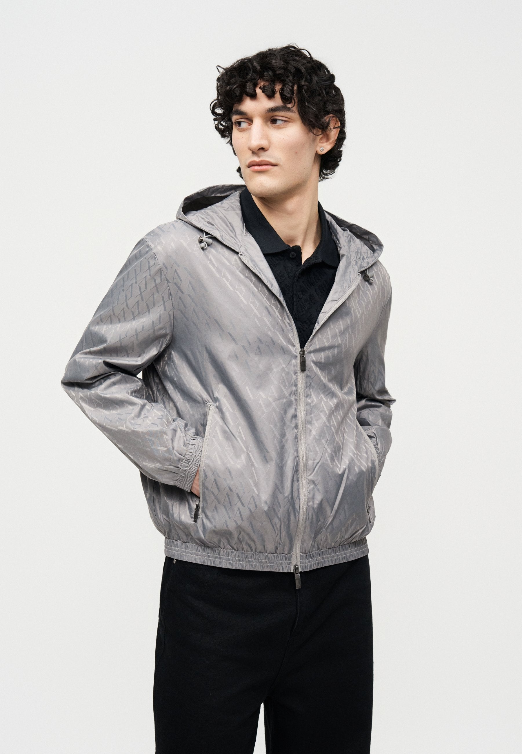 BLOUSON JACKET - Light jacket - chiseled stone