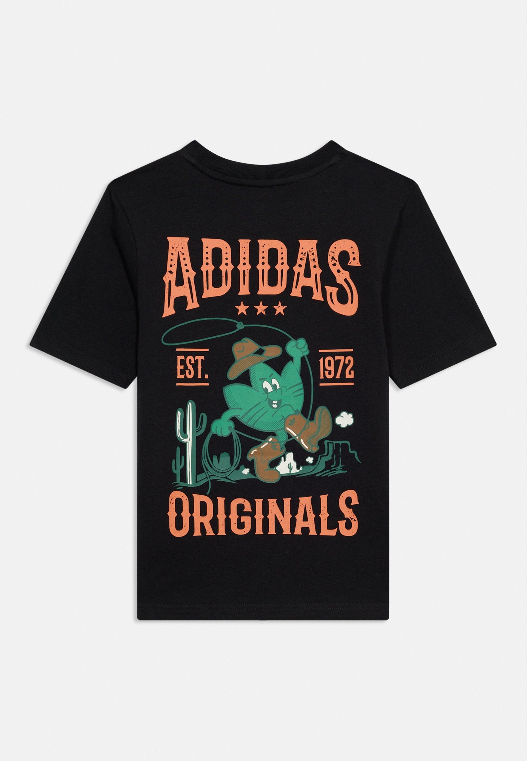 WESTERN TEE UNISEX - Print T-shirt - black