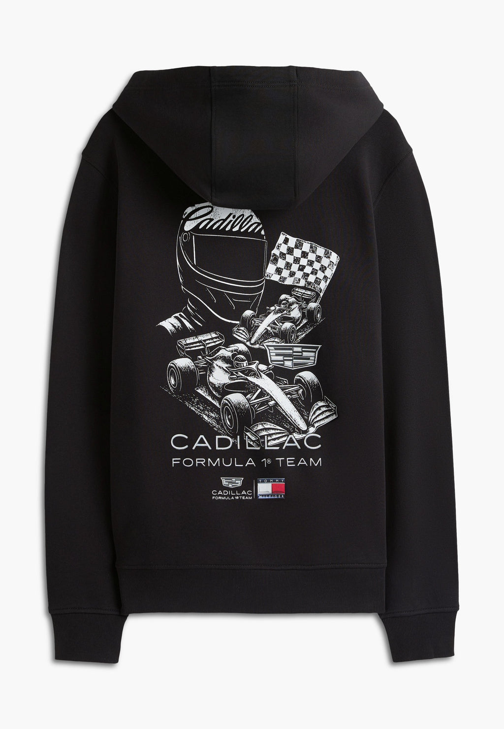 TH X CADILLAC FORMULA 1 TEAM CAR GRAPHIC HOODIE UNISEX - Hoodie - black