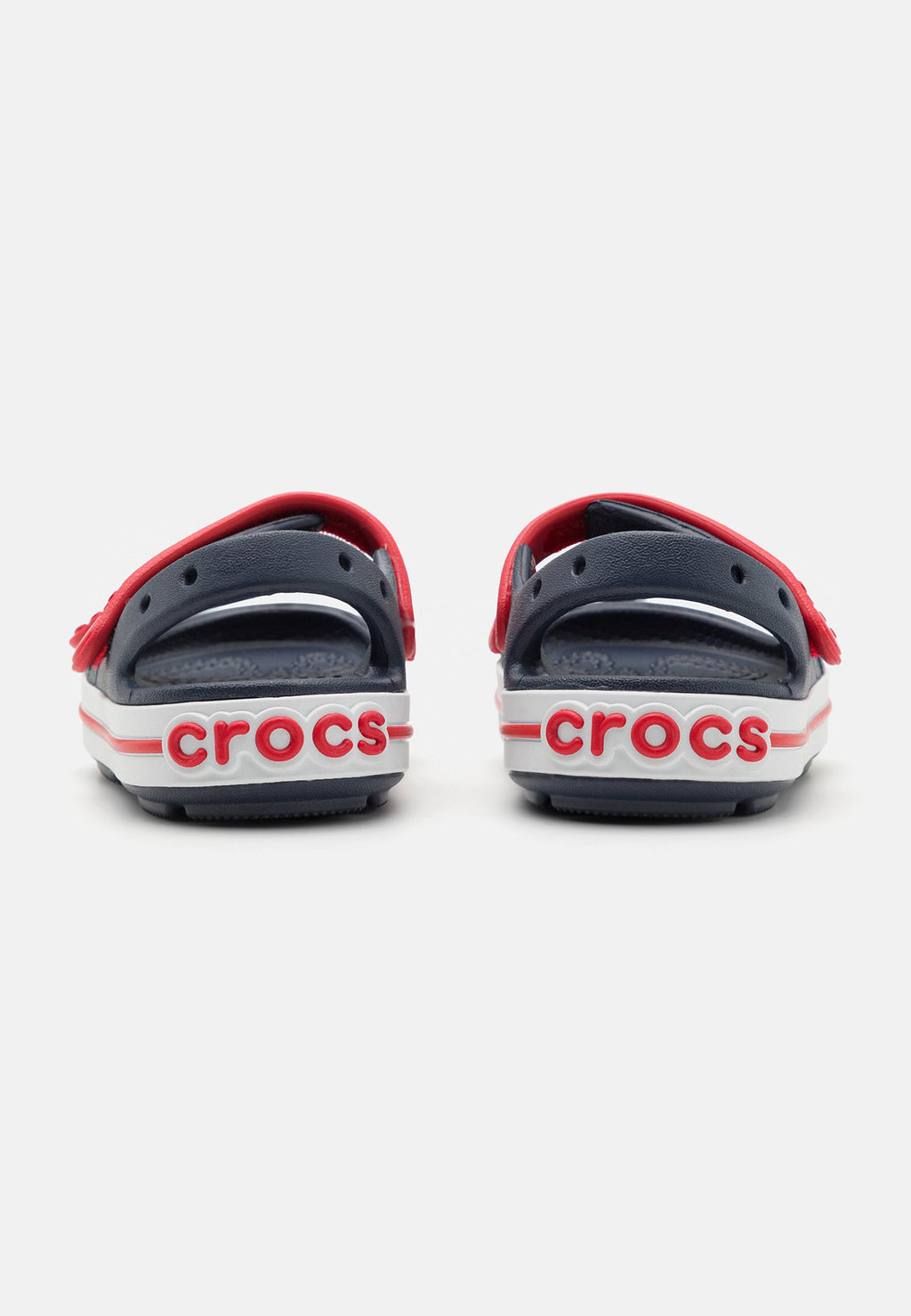 CROCBAND CRUISER UNISEX - Claquettes de piscine - marine/rouge varsity