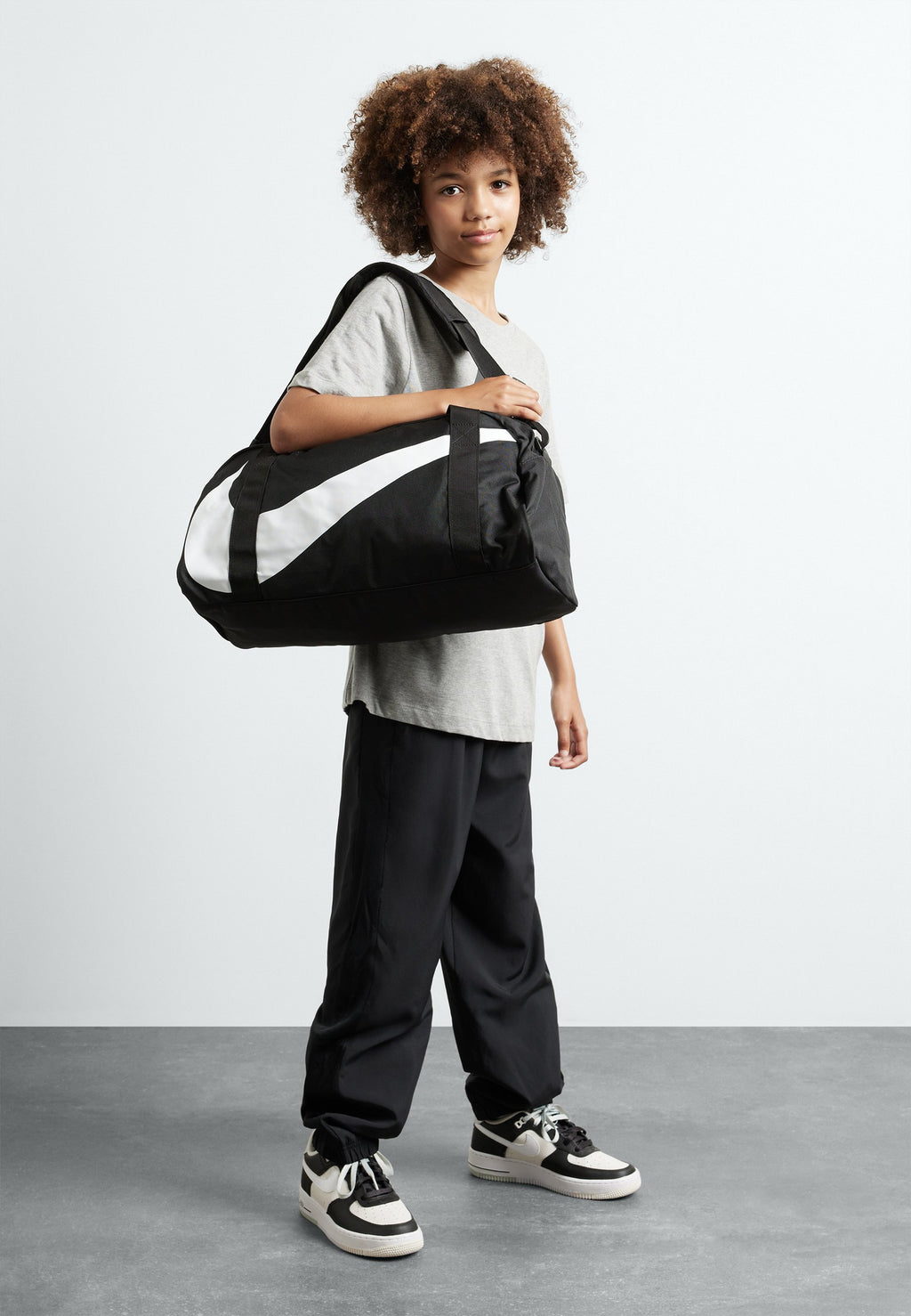 SAC DE SPORT UNISEXE - Sac de sport - noir/noir/blanc