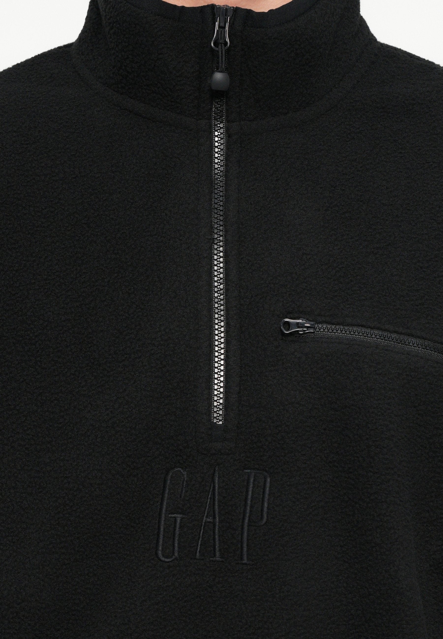 LOGO ARCTIC - Fleece jumper - black