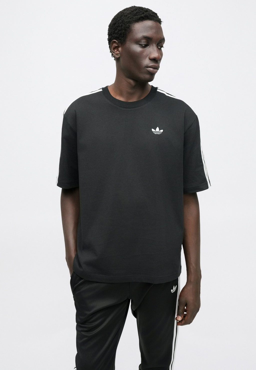 3S TEE - Print T-shirt - black
