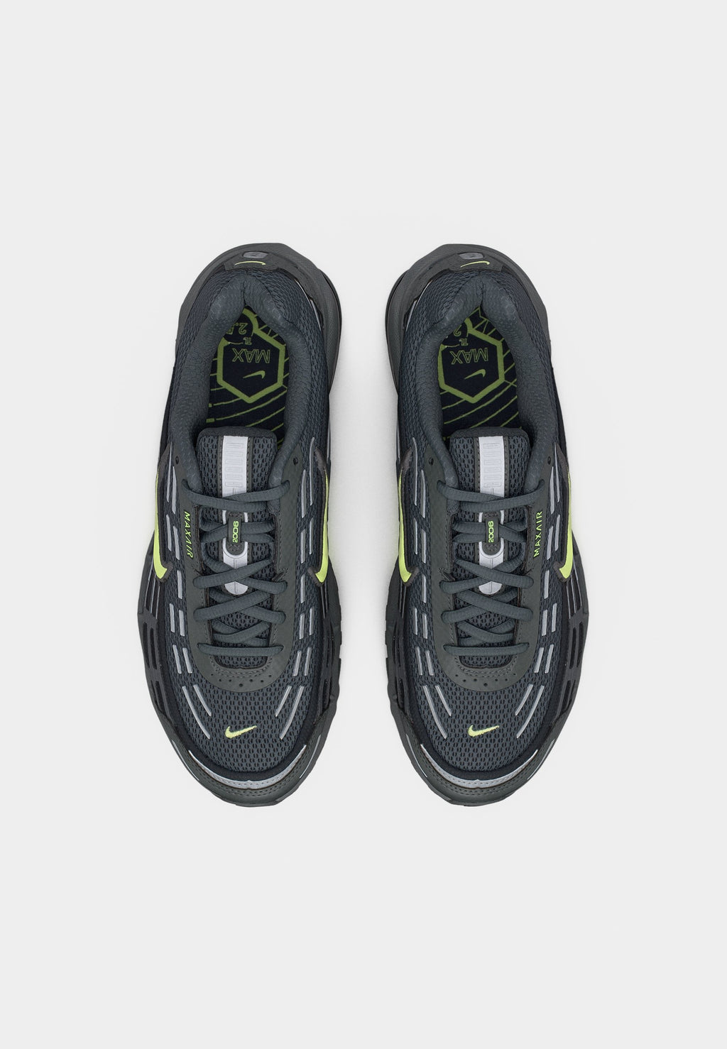 AIR MAX TL 2.5 UNISEX - Spor Ayakkabı - demir gri/açık likit misket limonu/koyu duman grisi/gümüş rengi