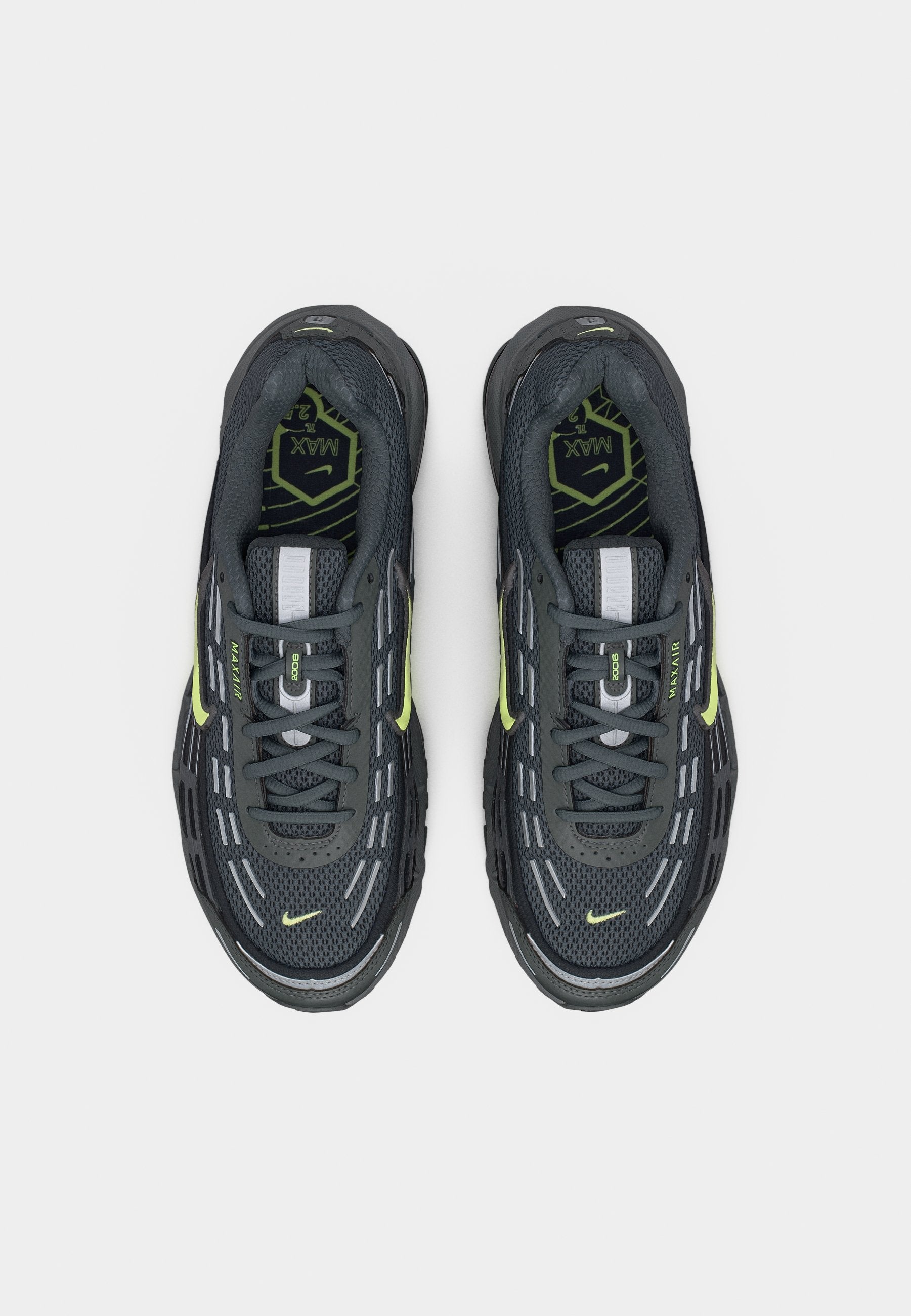 AIR MAX TL 2.5 UNISEX - Spor Ayakkabı - demir gri/açık likit misket limonu/koyu duman grisi/gümüş rengi
