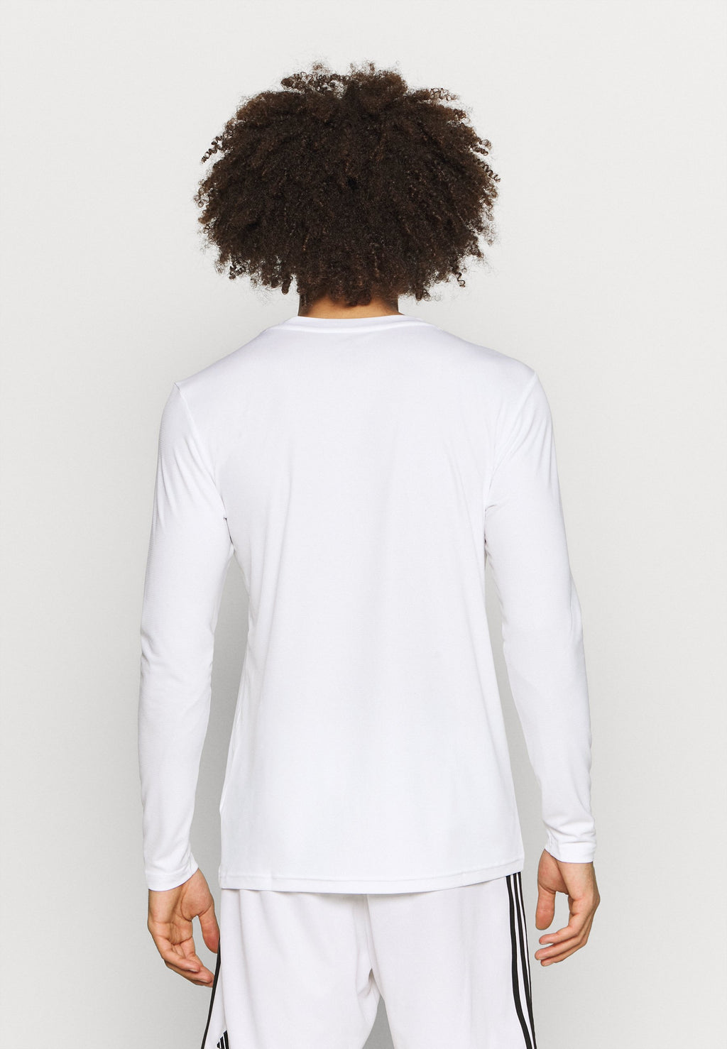 TEAM BASE TEE - Long sleeved top - white