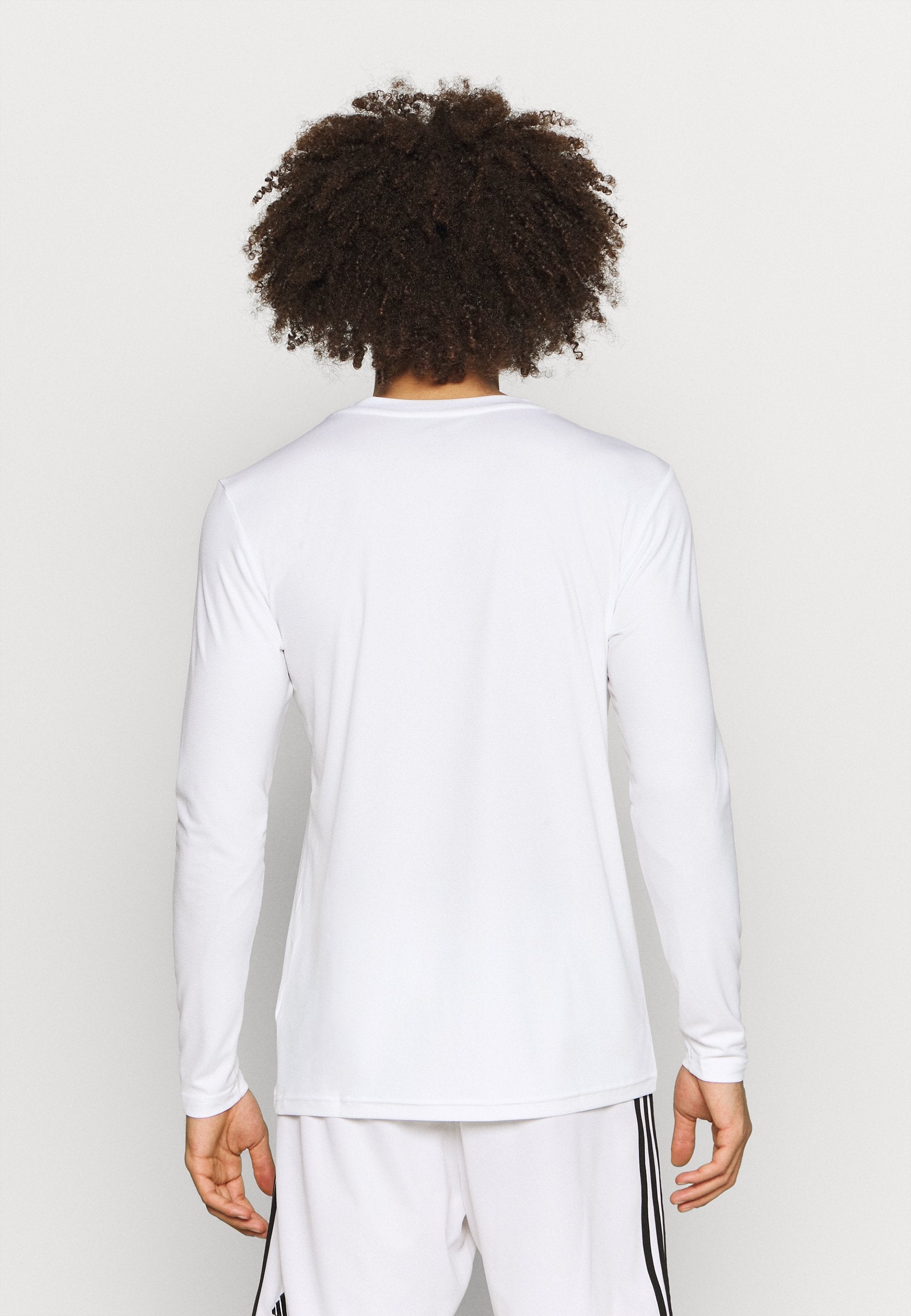 TEAM BASE TEE - Long sleeved top - white