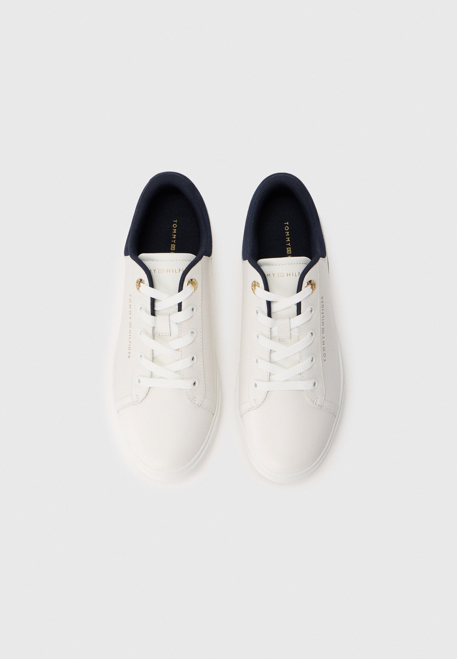 Trainers - ecru/space blue