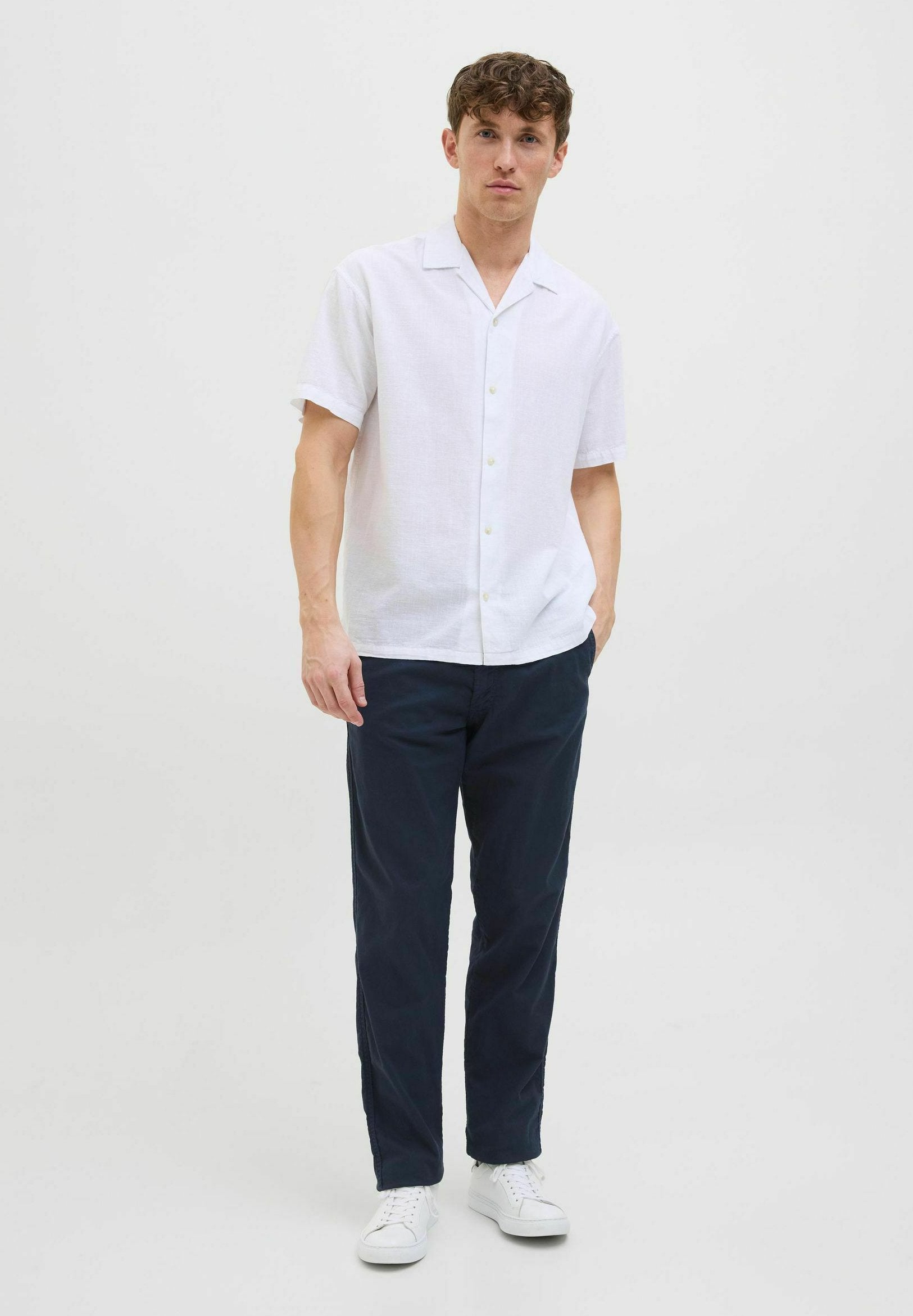 Joggers Relaxed Fit - Trousers - dark navy