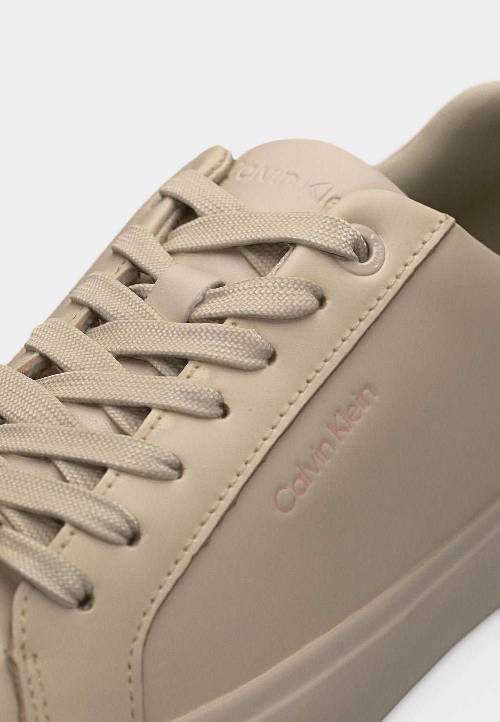 Trainers - oatmeal/blush