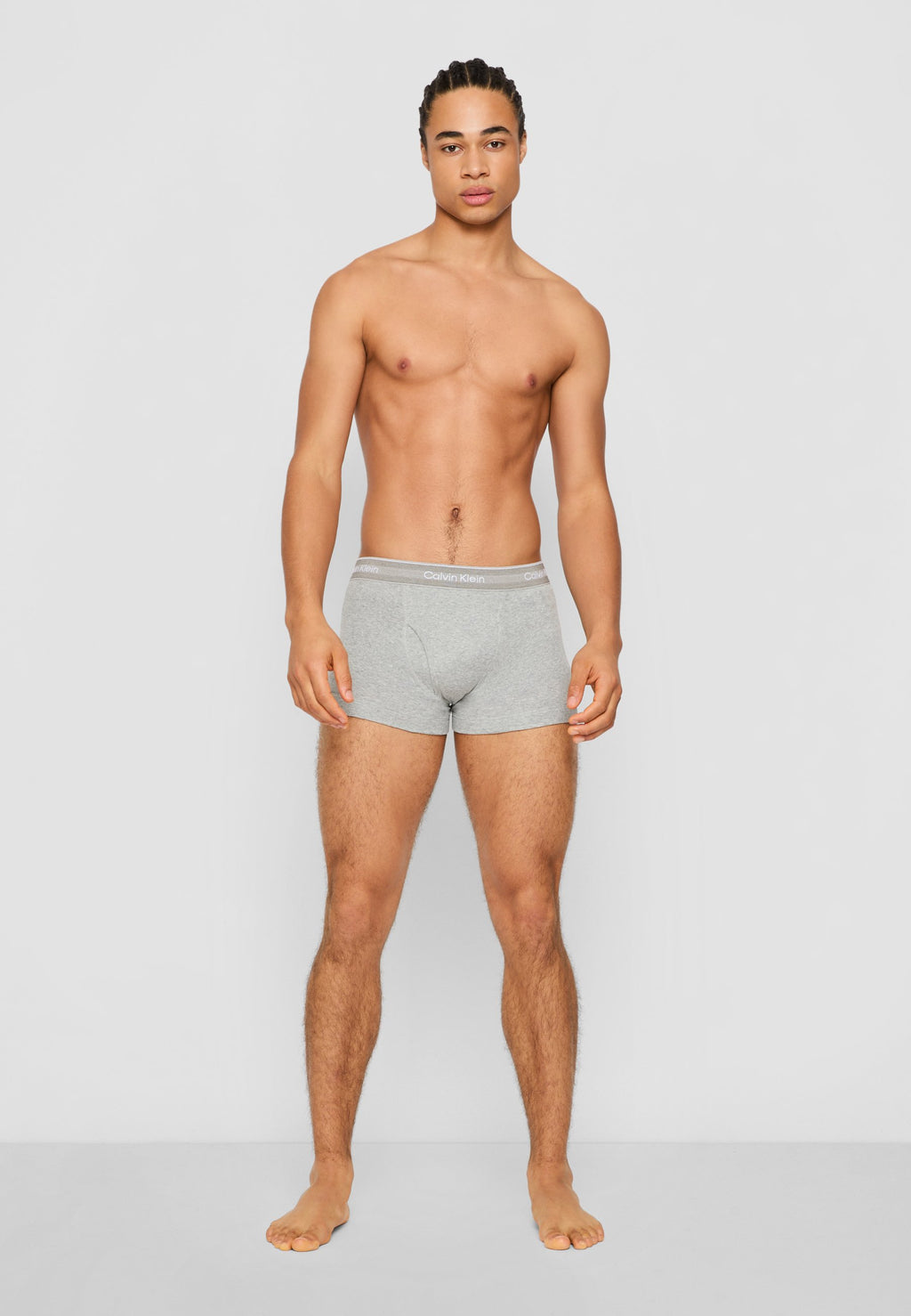 3'LÜ PAKET - Boxer - siyah/gri melanj/beyaz