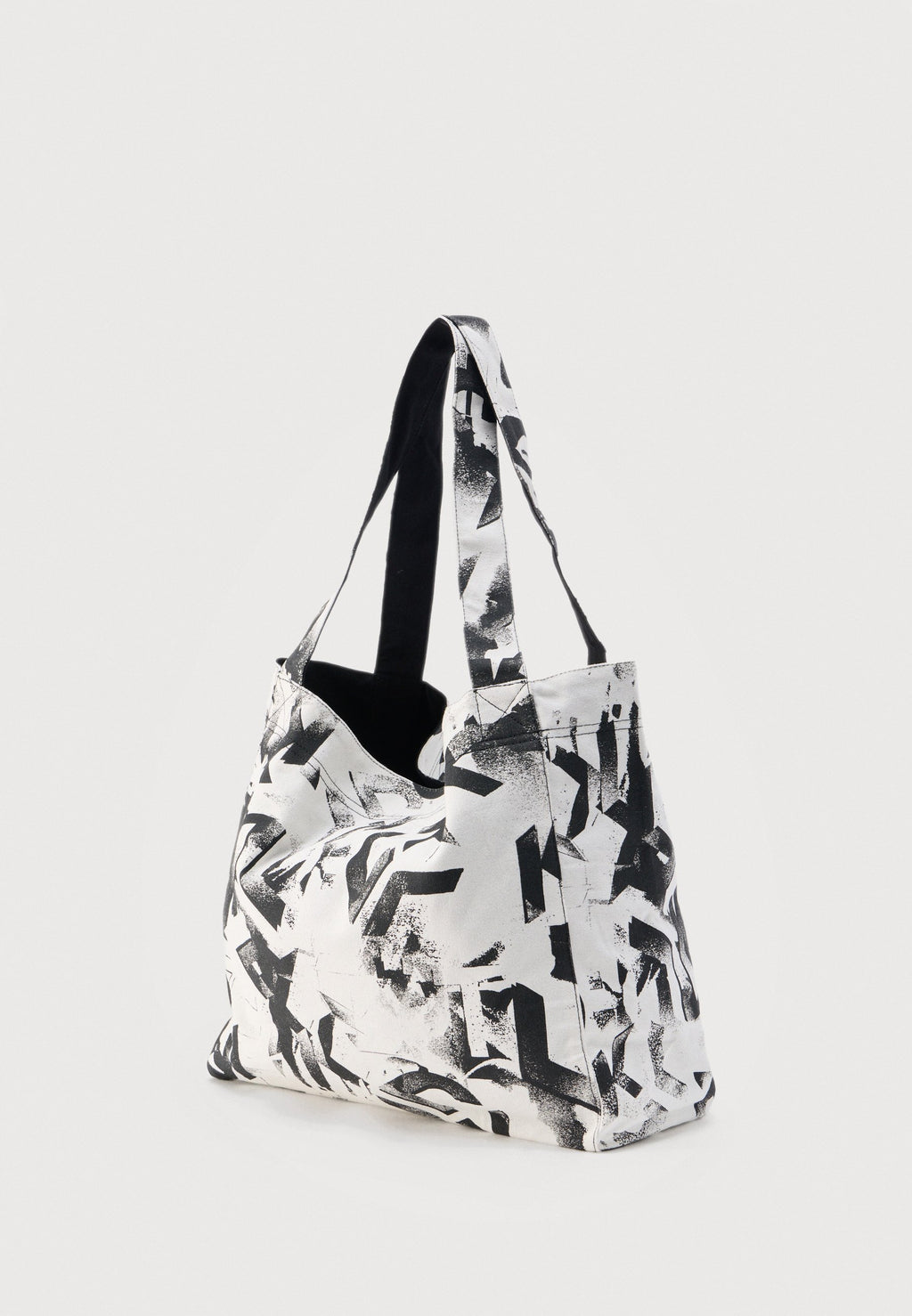 REVERSIBLE MONO UNISEX - Tote bag - black