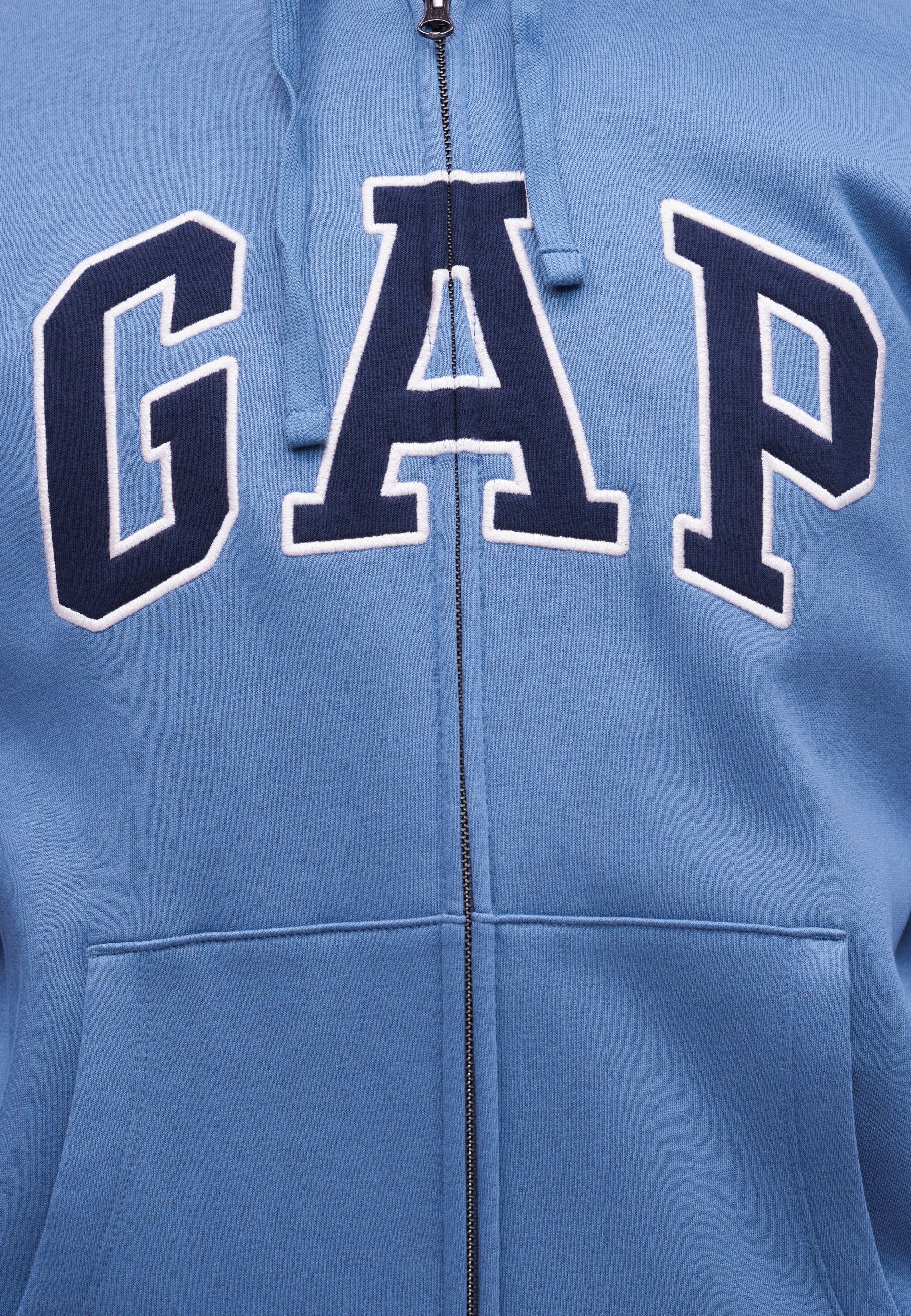 HERITAGE LOGO - Zip-up sweatshirt - bainbridge blue