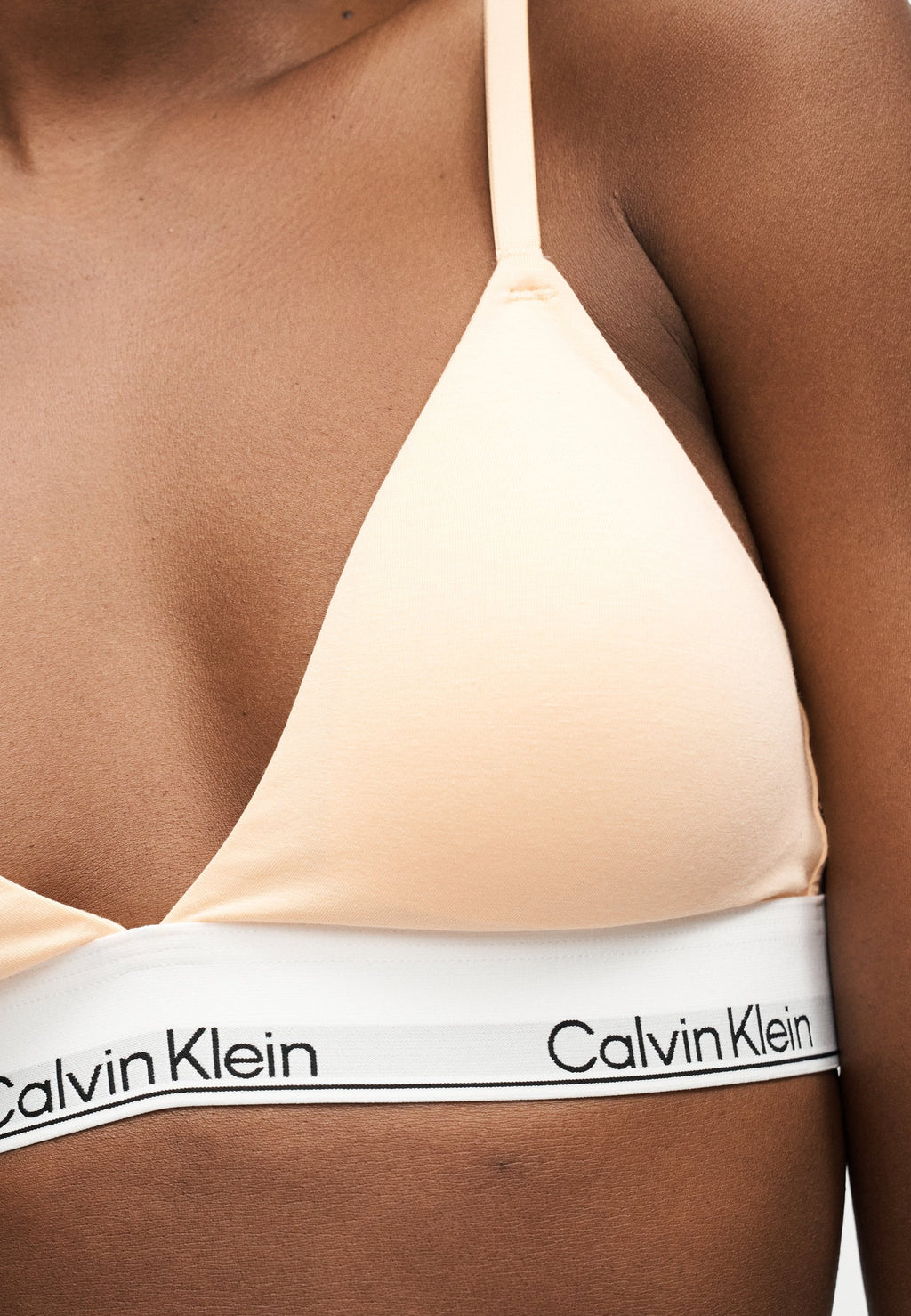 TRIANGLE ICON - Triangle bra - peach bliss