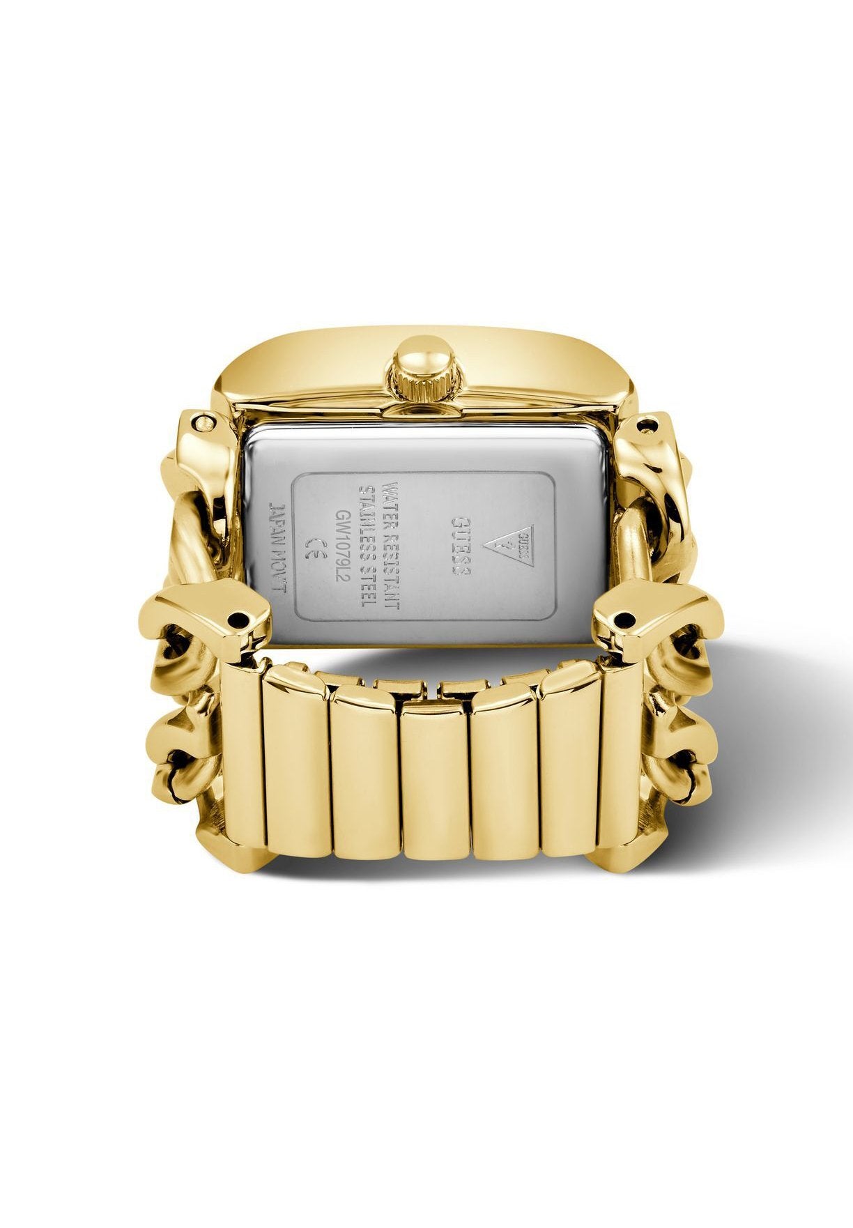 HEAVY METAL RING WATCH - Watch - gold-coloured